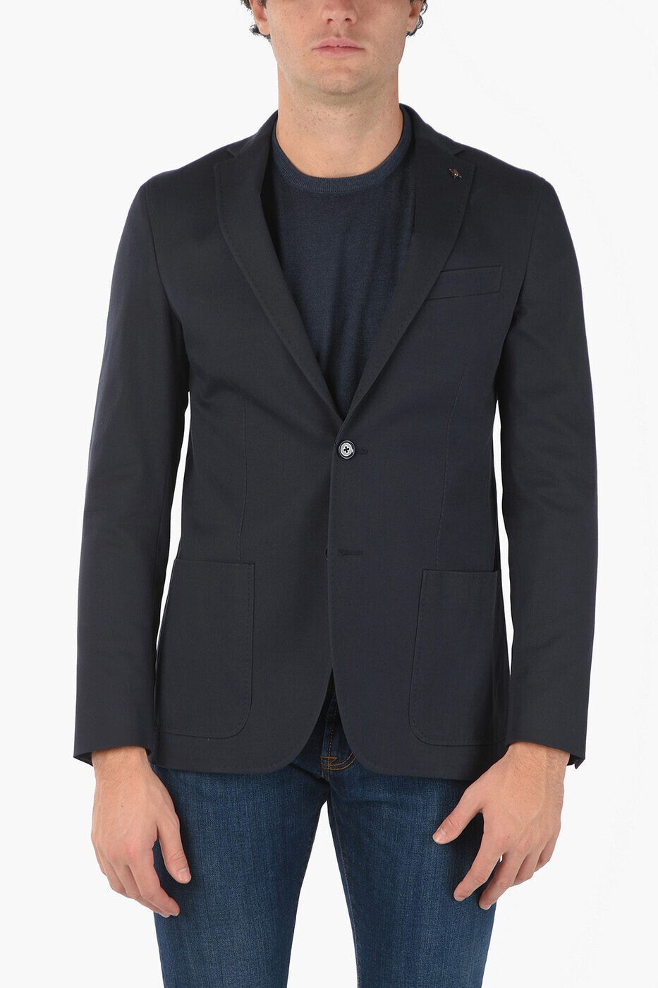 ͥꥢ CORNELIANI ܥС㥱å 㥱å  ֥롼 Bomber jackets 90XR47 0988550 003  ...