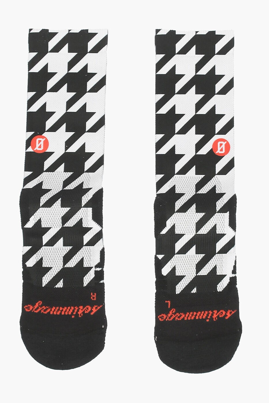 スクリメージ SCRIMMAGE 靴下 ソックス メンズ ブラック Socks PIED POULE WHITE 関税 送料無料 ラッピング無料 2025SS dk