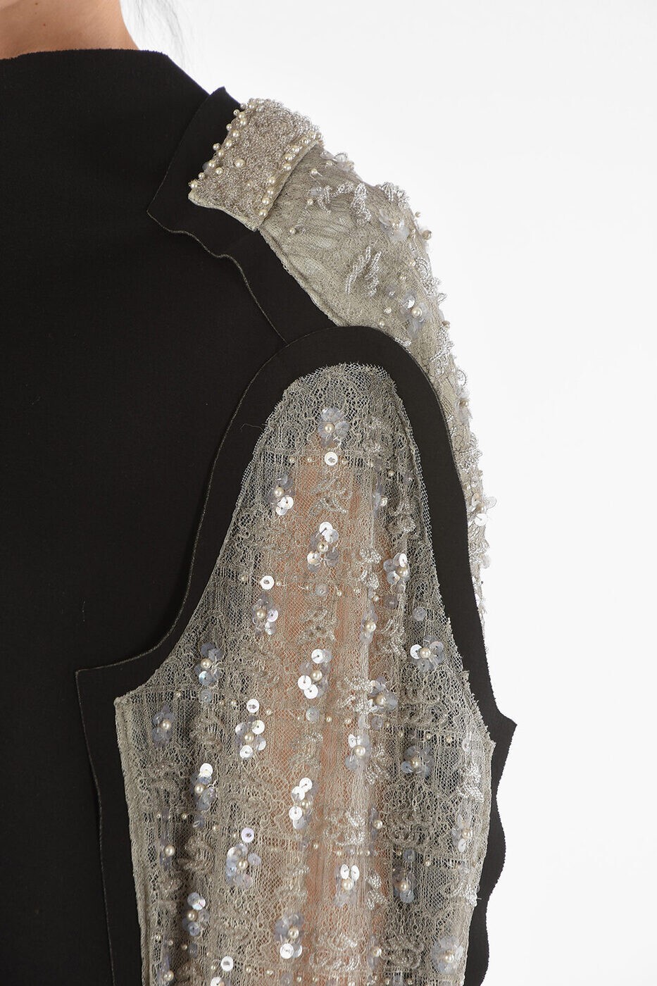 �᥾�� �ޥ른���� MAISON MARGIELA ���󥰥ɥ쥹 �ɥ쥹 ��ǥ����� �֥�å� Long dresses S29CT0904 S22744 900 ���� ����̵�� ��åԥ�̵�� 2026AW dk