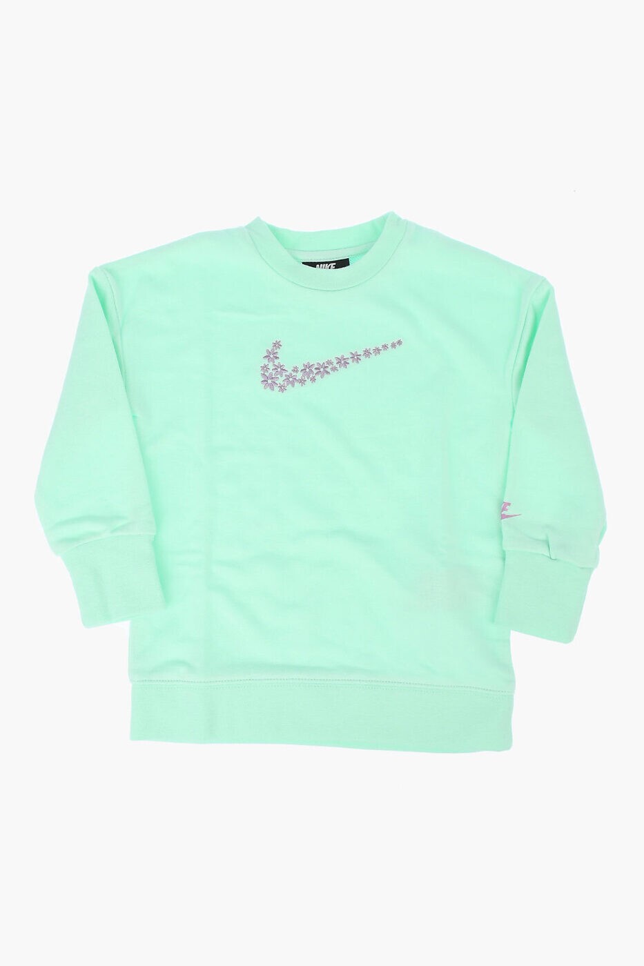 ナイキ NIKE KIDS クルーネックスウェットシャツ トレーナー ガールズ グリーン Crew neck sweatshirts 36J045-E6D 関税 送料無料 ラッピング無料 2026SS dk