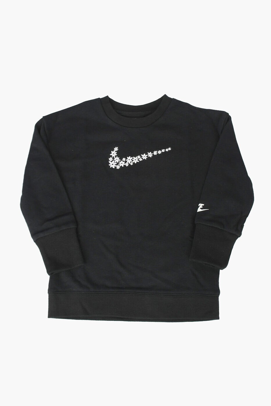 ナイキ NIKE KIDS クルーネックスウェットシャツ トレーナー ガールズ ブラック Crew neck sweatshirts 36J045-023 関税 送料無料 ラッピング無料 2026SS dk