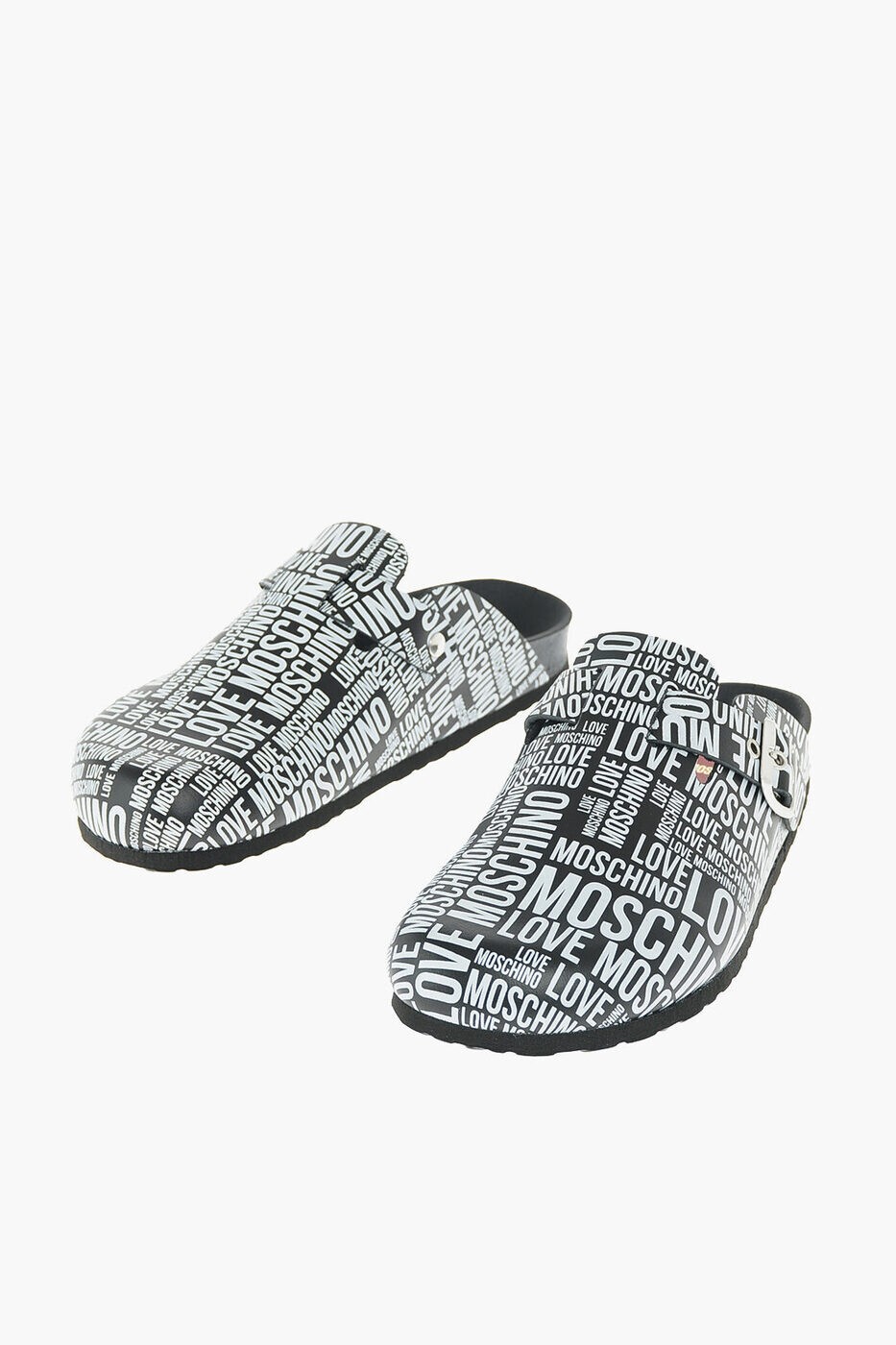 モスキーノ MOSCHINO サンダル レディース ブラック Sandals JA10073G1CIJ000A 関税 送料無料 ラッピング無料 2025SS dk
