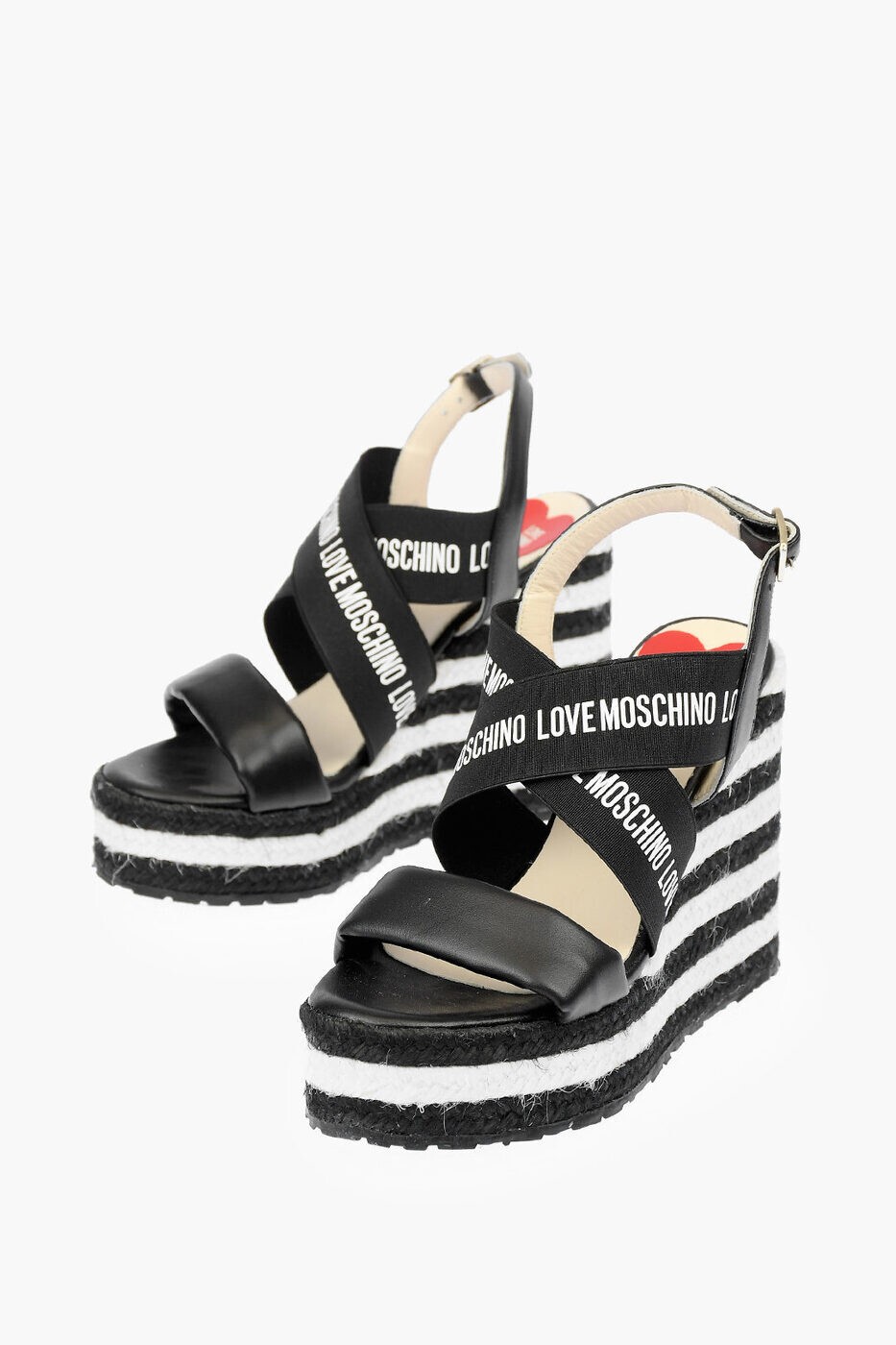 �⥹������ MOSCHINO �ϥ��ҡ��� �ѥ�ץ� ��ǥ����� �֥�å� High heels JA1606BI0CJC0000 ���� ����̵�� ��åԥ�̵��...
