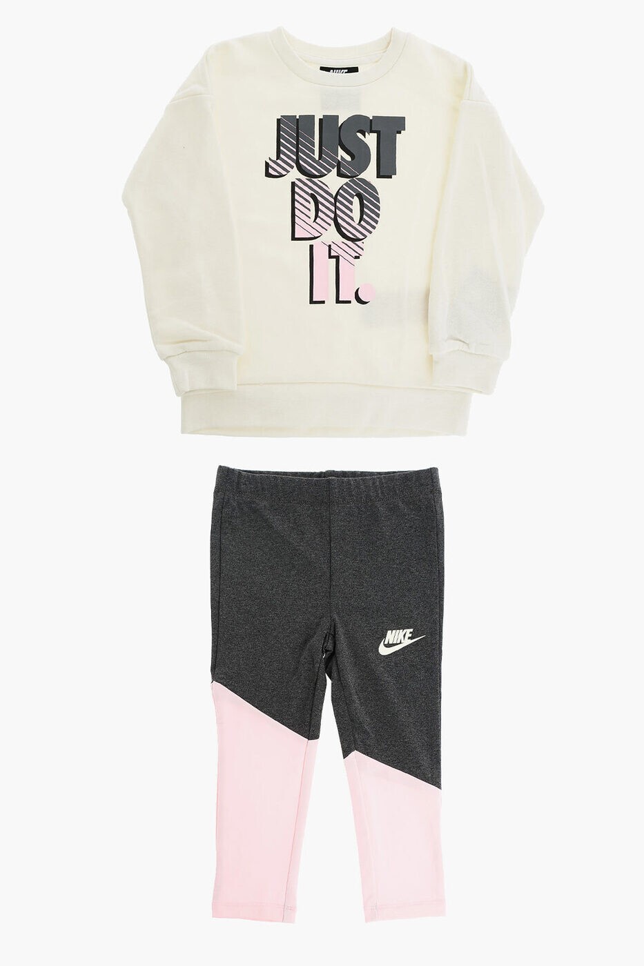 ナイキ NIKE KIDS クルーネックスウェットシャツ トレーナー ガールズ マルチカラー Crew neck sweatshirts 36I115-C81 関税 送料無料 ラッピング無料 2025SS dk