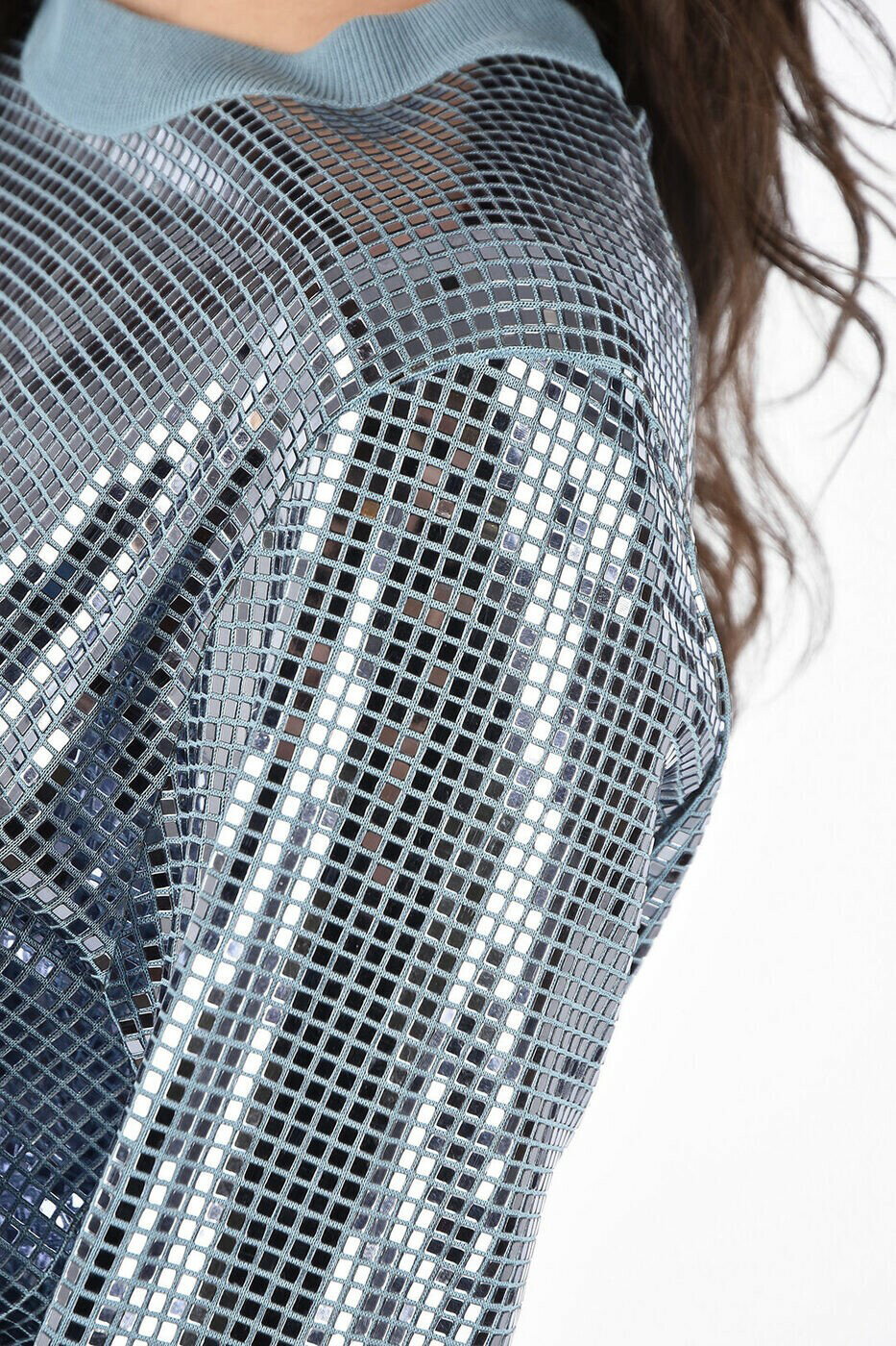 �ܥåƥ� �����ͥ� BOTTEGA VENETA ���롼�ͥå������ѡ� �˥åȥ����� ��ǥ����� �֥롼 Crew neck jumpers 619773VKSI01714 ���� ����̵�� ��åԥ�̵�� 2026SS dk