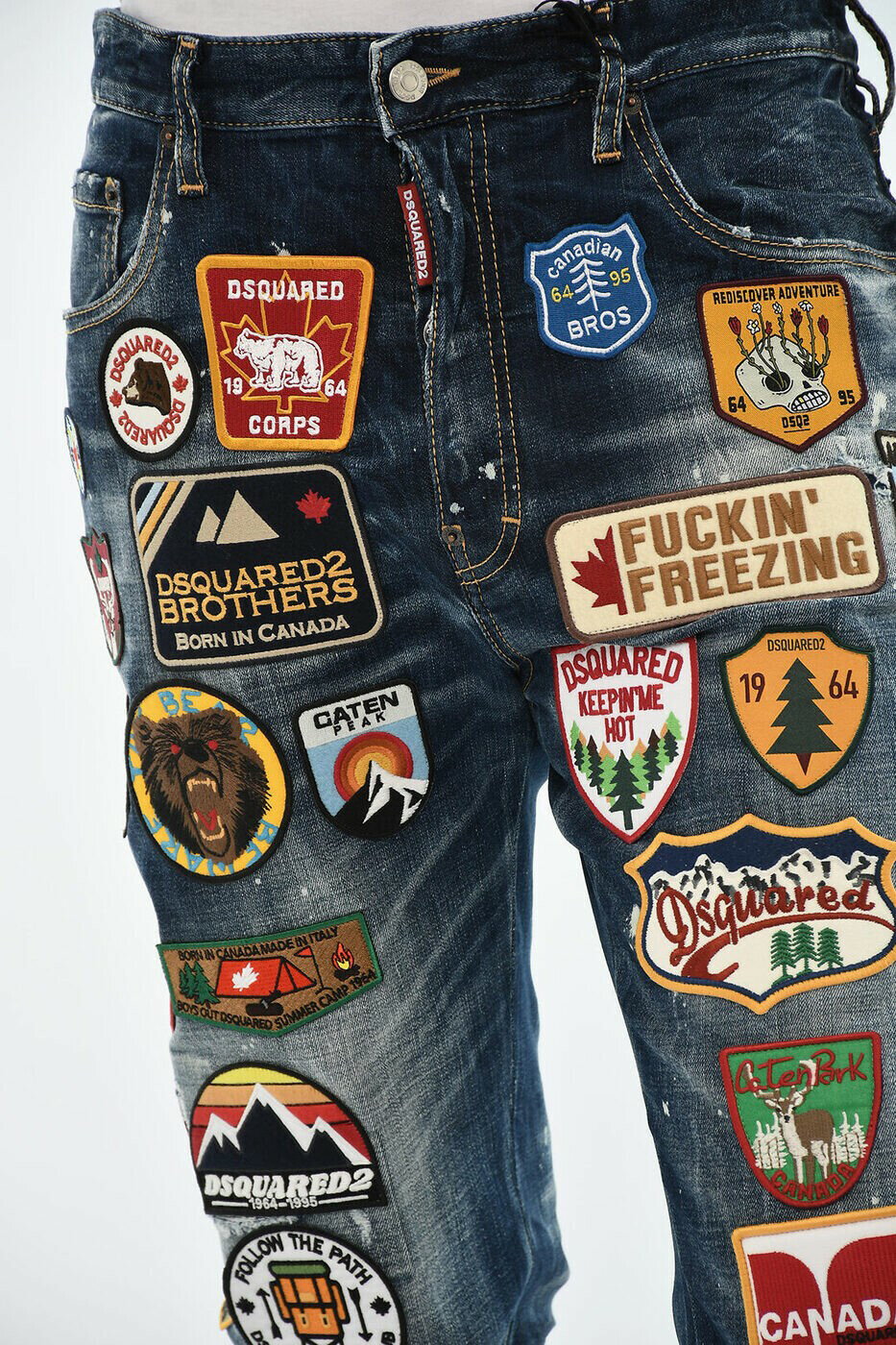 �ǥ��������������� DSQUARED2 �쥮��顼�ե��åȥ����� �ǥ˥� ��� �֥롼 Regular fit jeans S71LB1304 S30664 470 ���� ����̵�� ��åԥ�̵�� 2026SS dk