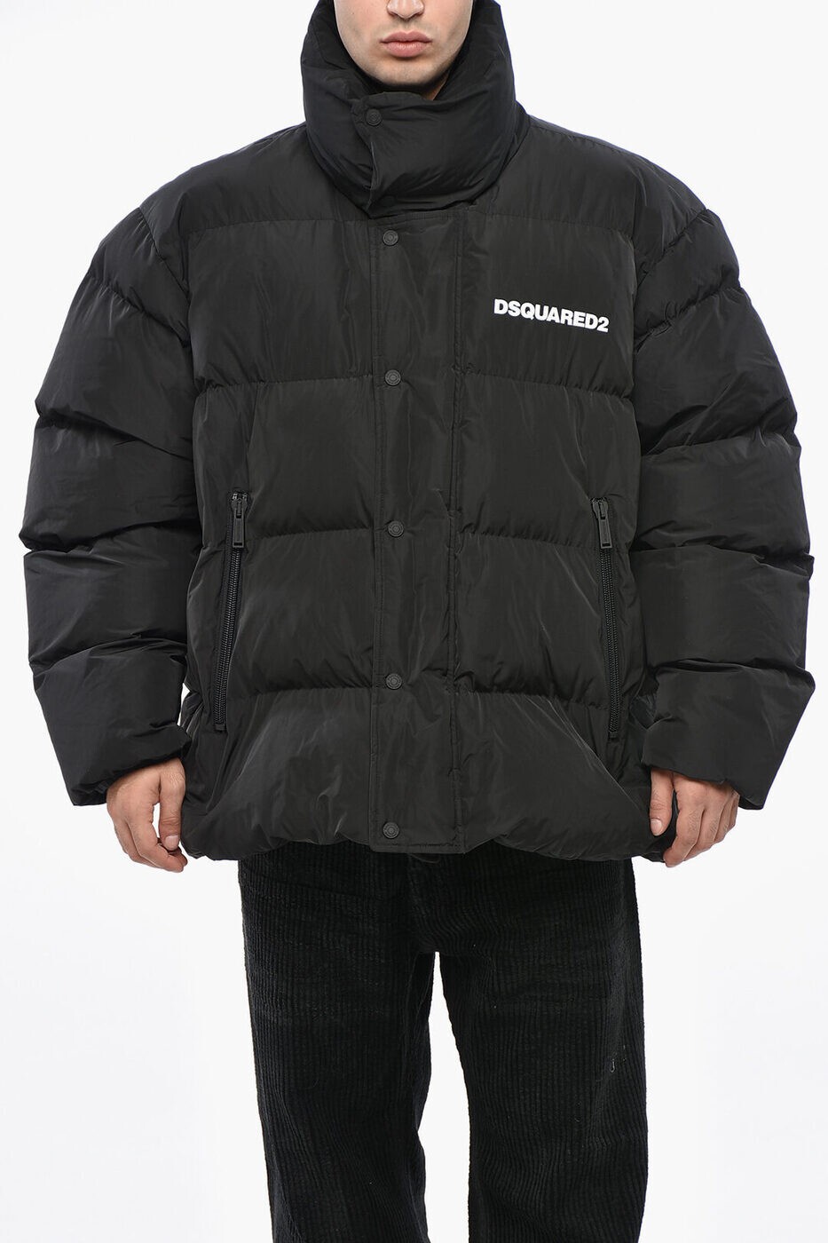 �ǥ��������������� DSQUARED2 �ܥ�С����㥱�å� ���㥱�å� ��� �֥�å� Bomber jackets S71AN0505 S53353 900...