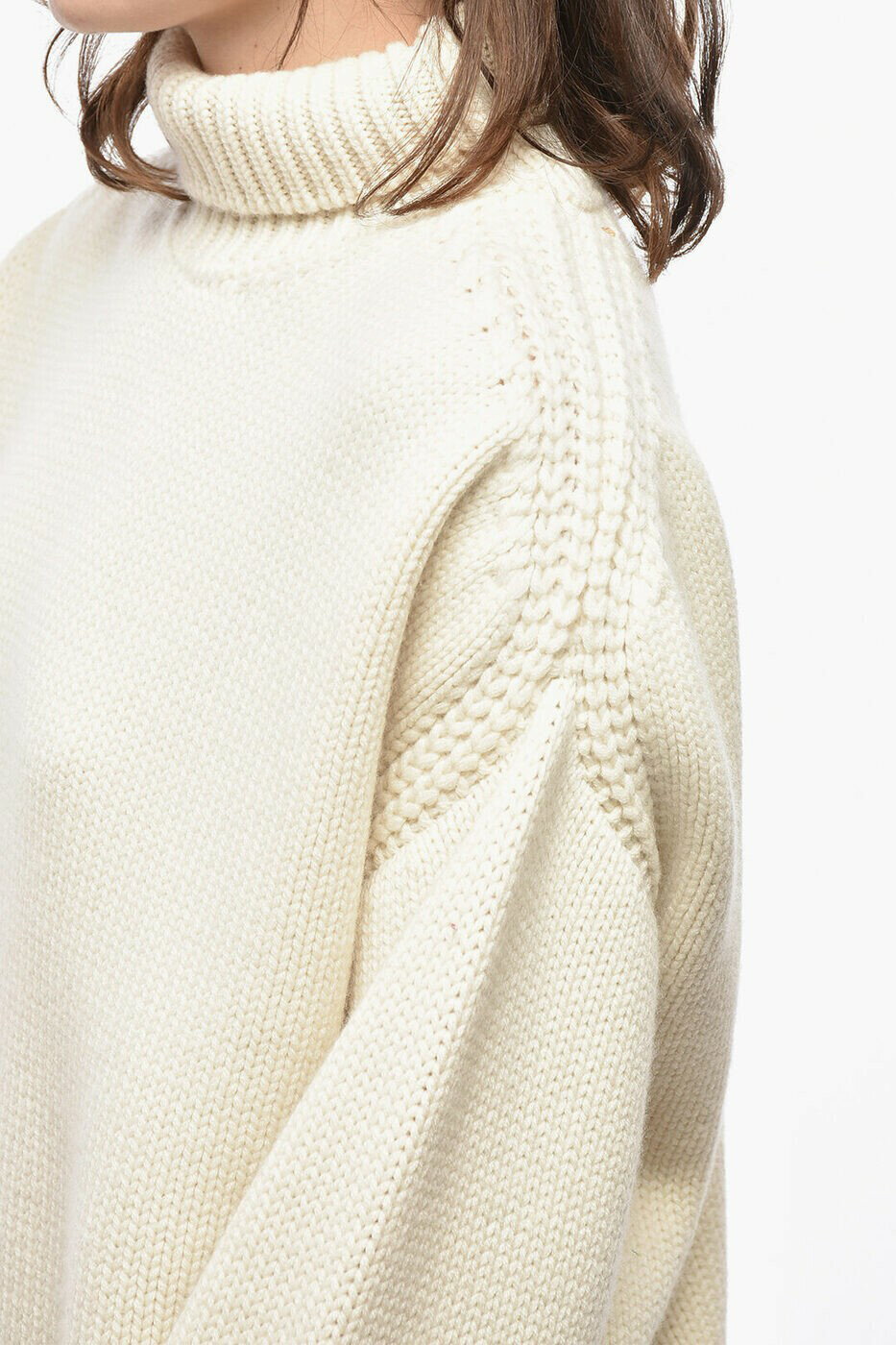 �����ե��� SA SU PHI ���롼�ͥå������ѡ� �˥åȥ����� ��ǥ����� �ۥ磻�� Crew neck jumpers W24605 0101 ���� ����̵�� ��åԥ�̵�� 2026AW dk