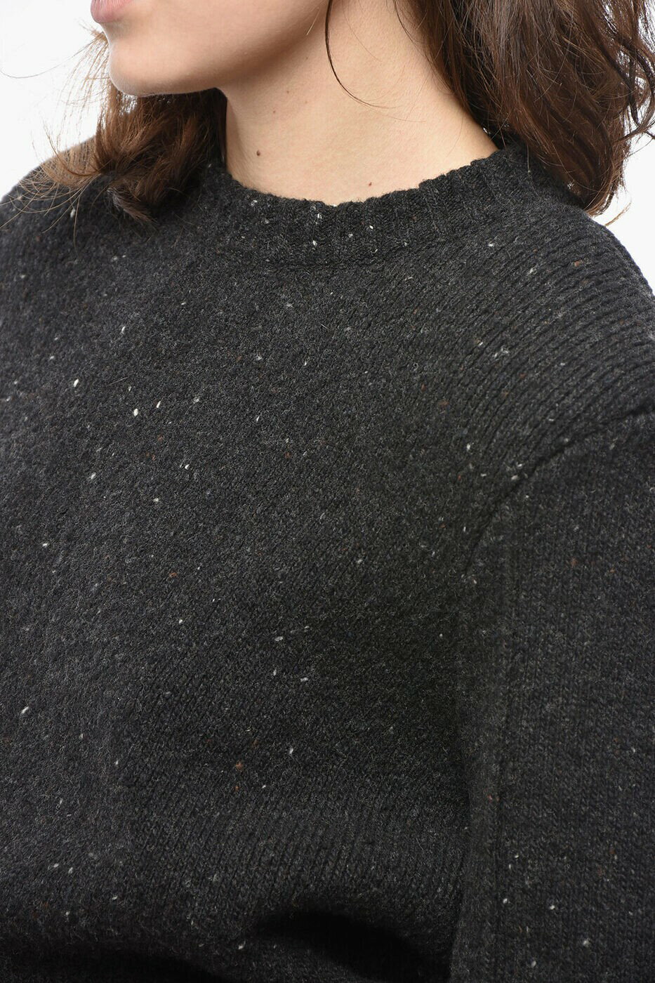 �ܥåƥ� �����ͥ� BOTTEGA VENETA ���롼�ͥå������ѡ� �˥åȥ����� ��ǥ����� ���졼 Crew neck jumpers 799140 V4TK0 8813 ���� ����̵�� ��åԥ�̵�� 2026AW dk