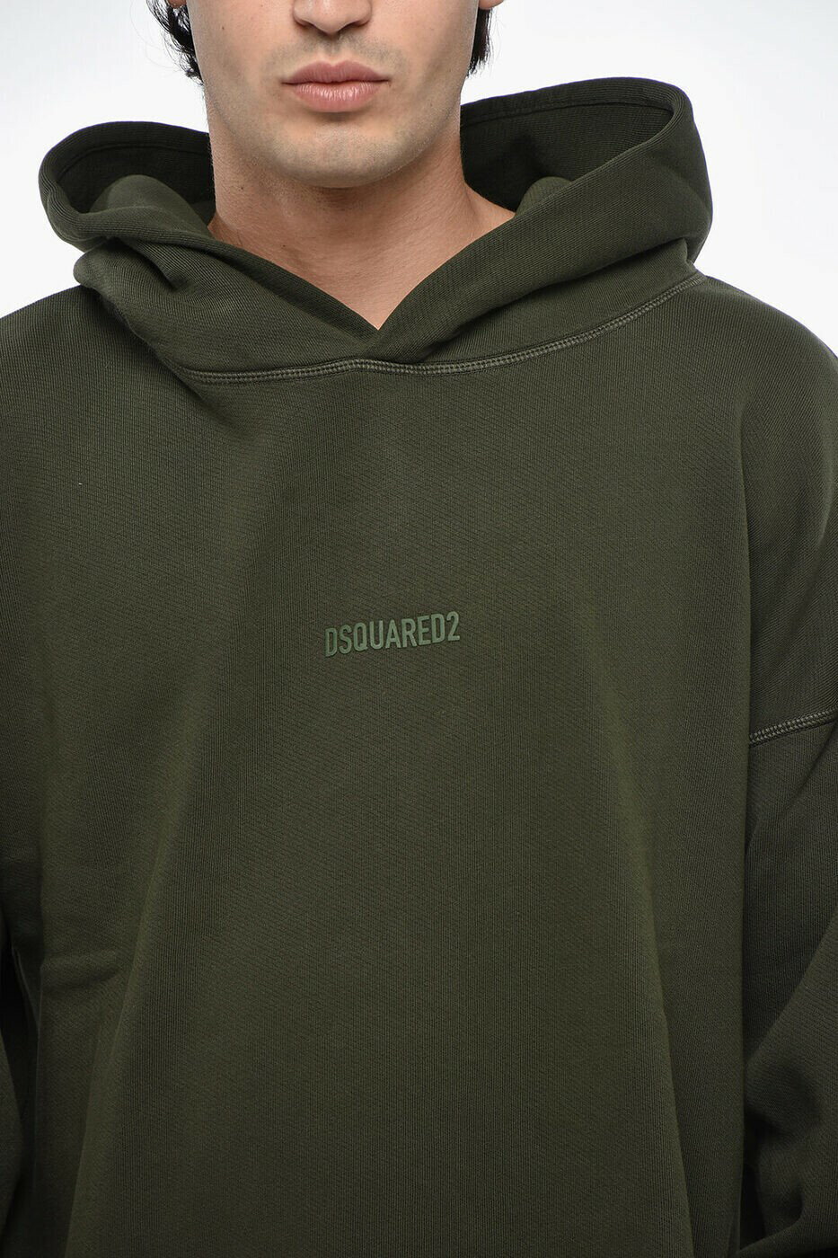 �ǥ��������������� DSQUARED2 ���롼�ͥå��������åȥ���� �ȥ졼�ʡ� ��� ���꡼�� Crew neck sweatshirts S74GU0827D25001 697 ���� ����̵�� ��åԥ�̵�� 2026AW dk