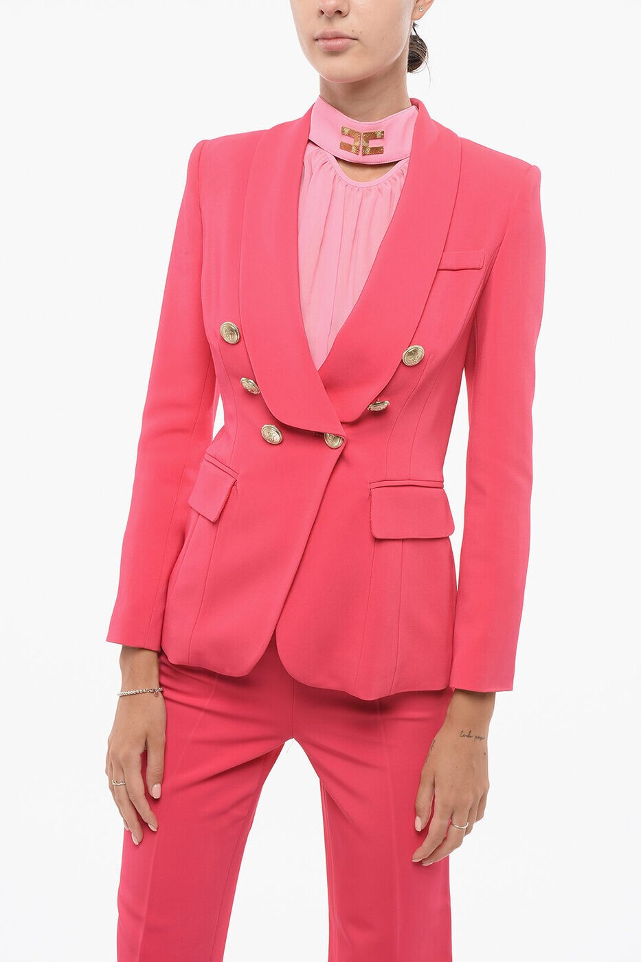 エリザベッタ フランキ ELISABETTA FRANCHI フォーマル スーツ レディース ピンク Formal Outfits TP00132 560 関税 送料無料 ラッピング無料 2026AW dk