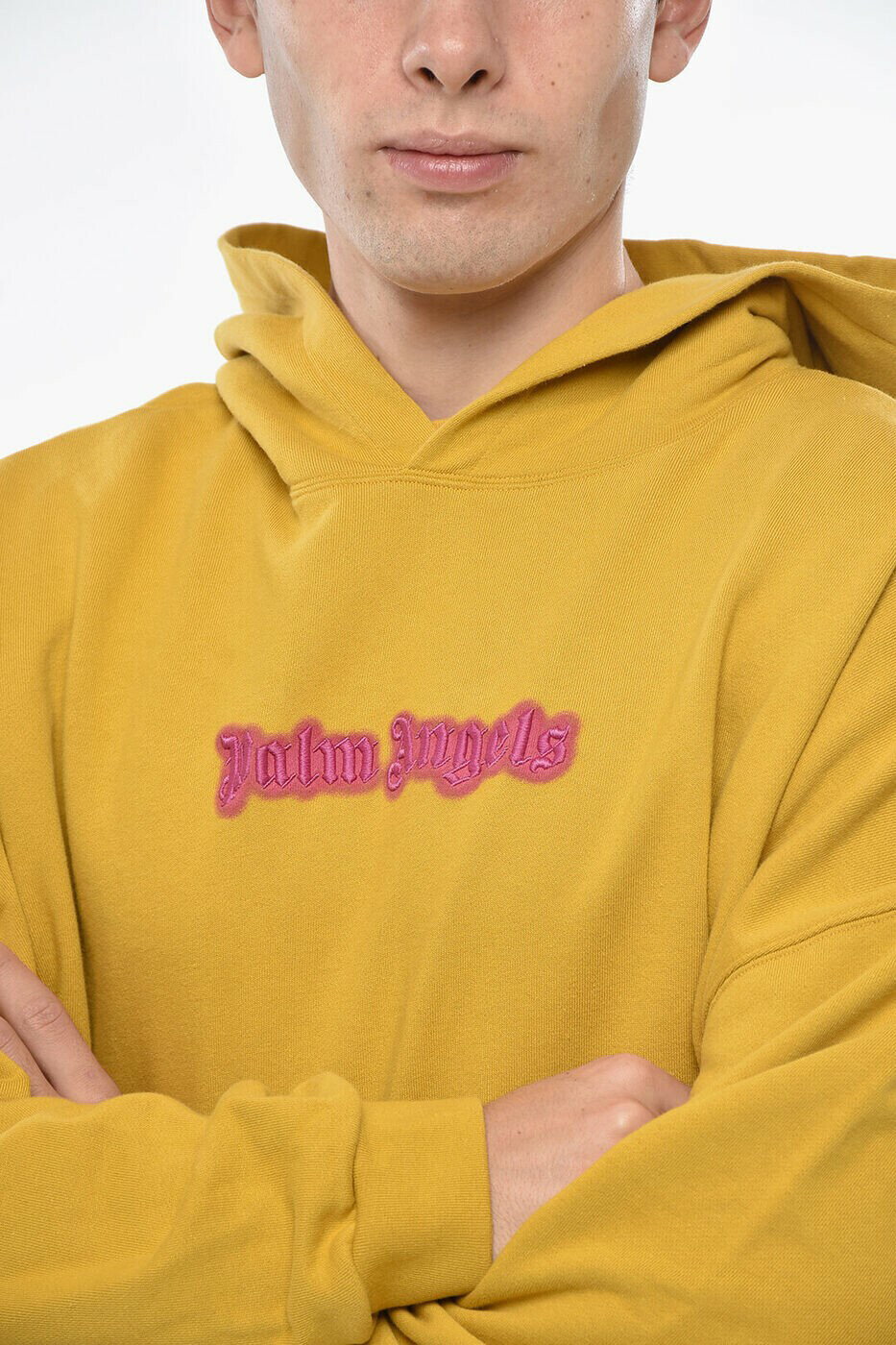 �ѡ��� ���󥸥��륹 PALM ANGELS ���롼�ͥå��������åȥ���� �ȥ졼�ʡ� ��� �������� Crew neck sweatshirts PMBB155F24FLE001 1632 ���� ����̵�� ��åԥ�̵�� 2026AW dk