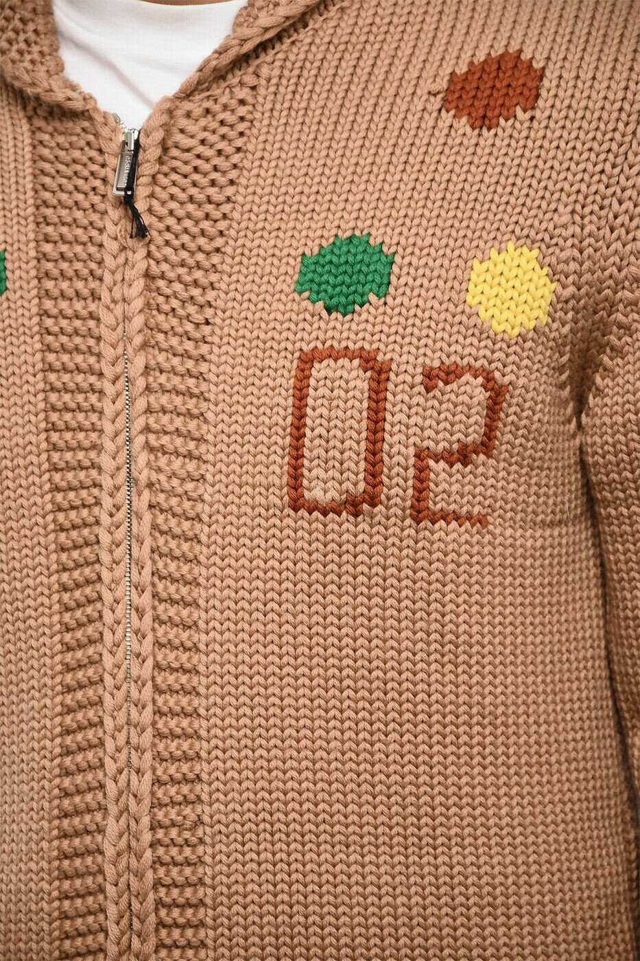 �ǥ��������������� DSQUARED2 ���롼�ͥå������ѡ� �˥åȥ����� ��� �֥饦�� Crew neck jumpers S71HA1216 S18374 961 ���� ����̵�� ��åԥ�̵�� 2026AW dk