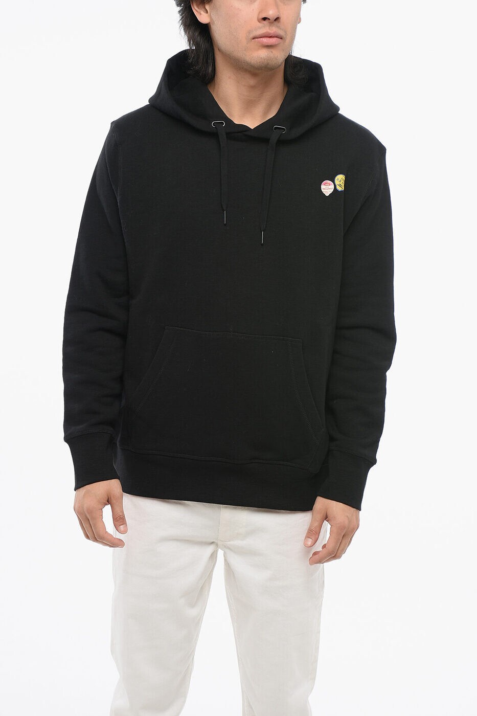ラグ ＆ ボーン RAG&BONE クルーネックスウェットシャツ トレーナー メンズ ブラック Crew neck sweatshirts MBC23HT042AP42 0 BLACK 関税 送料無料 ラッピング無料 2026SS dk