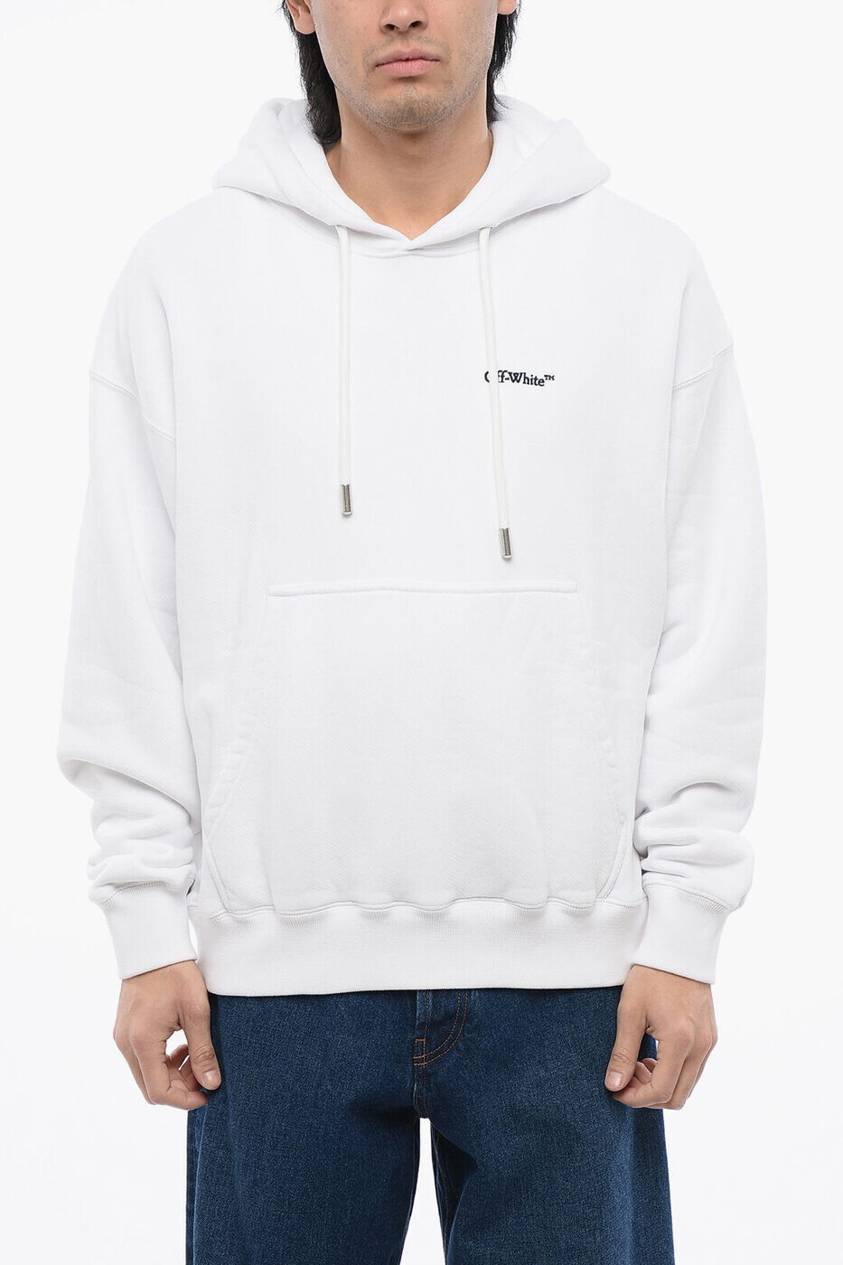 オフホワイト OFF WHITE クルーネックスウェットシャツ トレーナー メンズ Crew neck sweatshirts OMBB085S24FLE0010110 関税 送料無料 ラッピング無料 2026SS dk