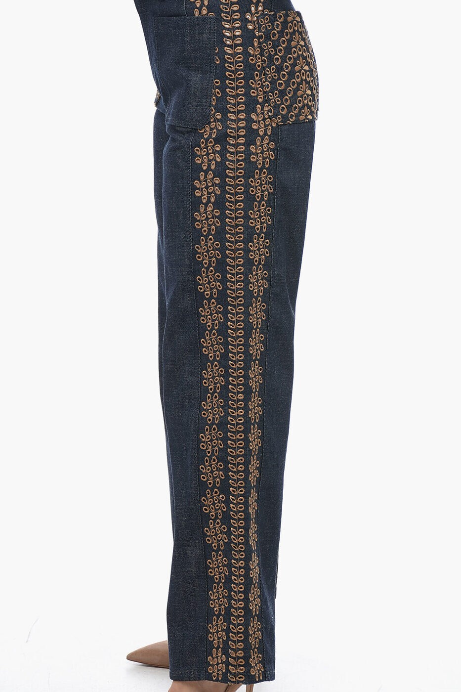 �ǥ������� CHRISTIAN DIOR �쥮��顼�ե��åȥ����� �ǥ˥� ��ǥ����� �֥롼 Regular fit jeans 322P81M3178 5854 ���� ����̵�� ��åԥ�̵�� 2026SS dk