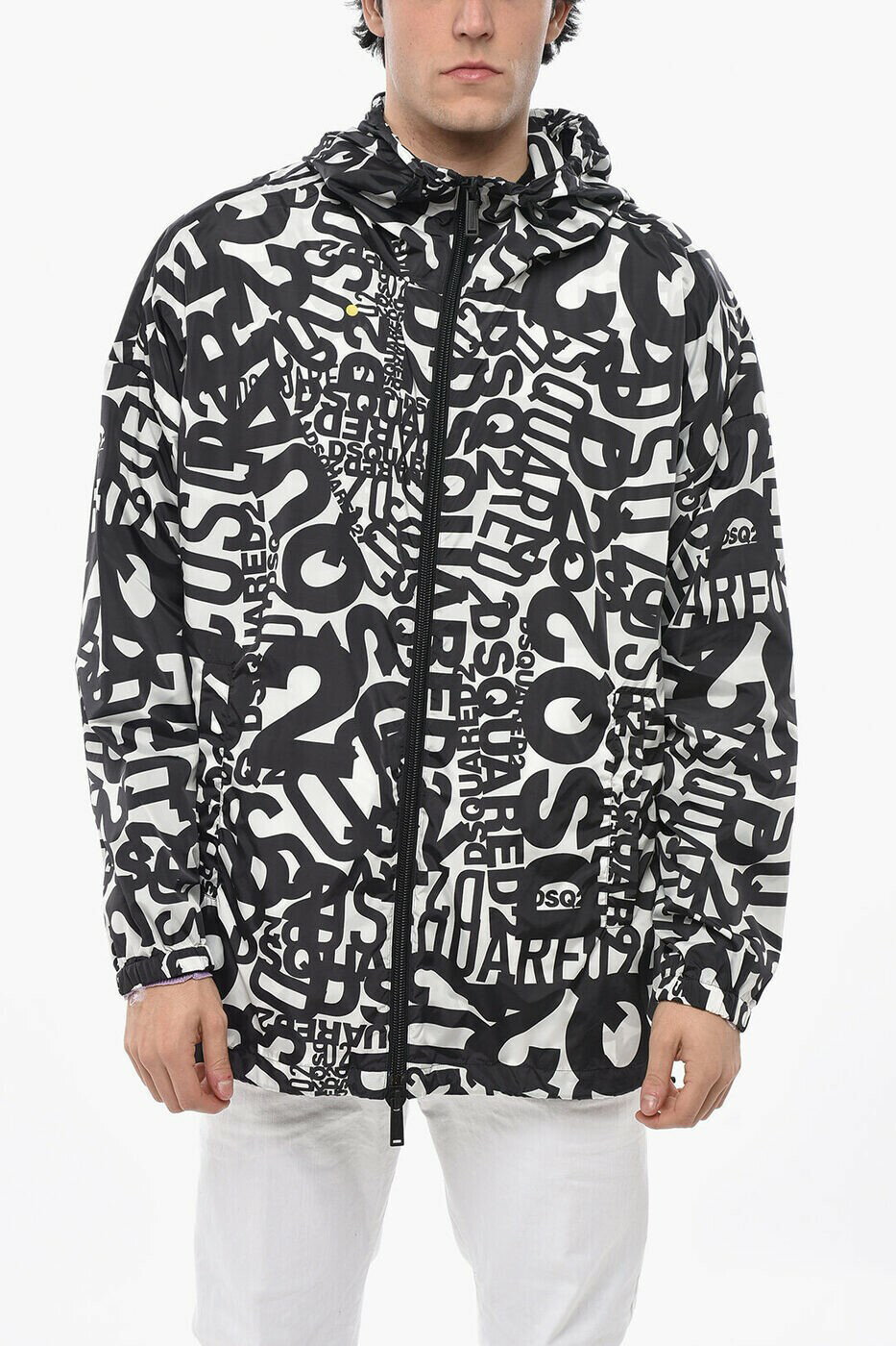 �ǥ��������������� DSQUARED2 �ܥ�С����㥱�å� ���㥱�å� ��� �֥�å� Bomber jackets S74AM1161 S53122 001...