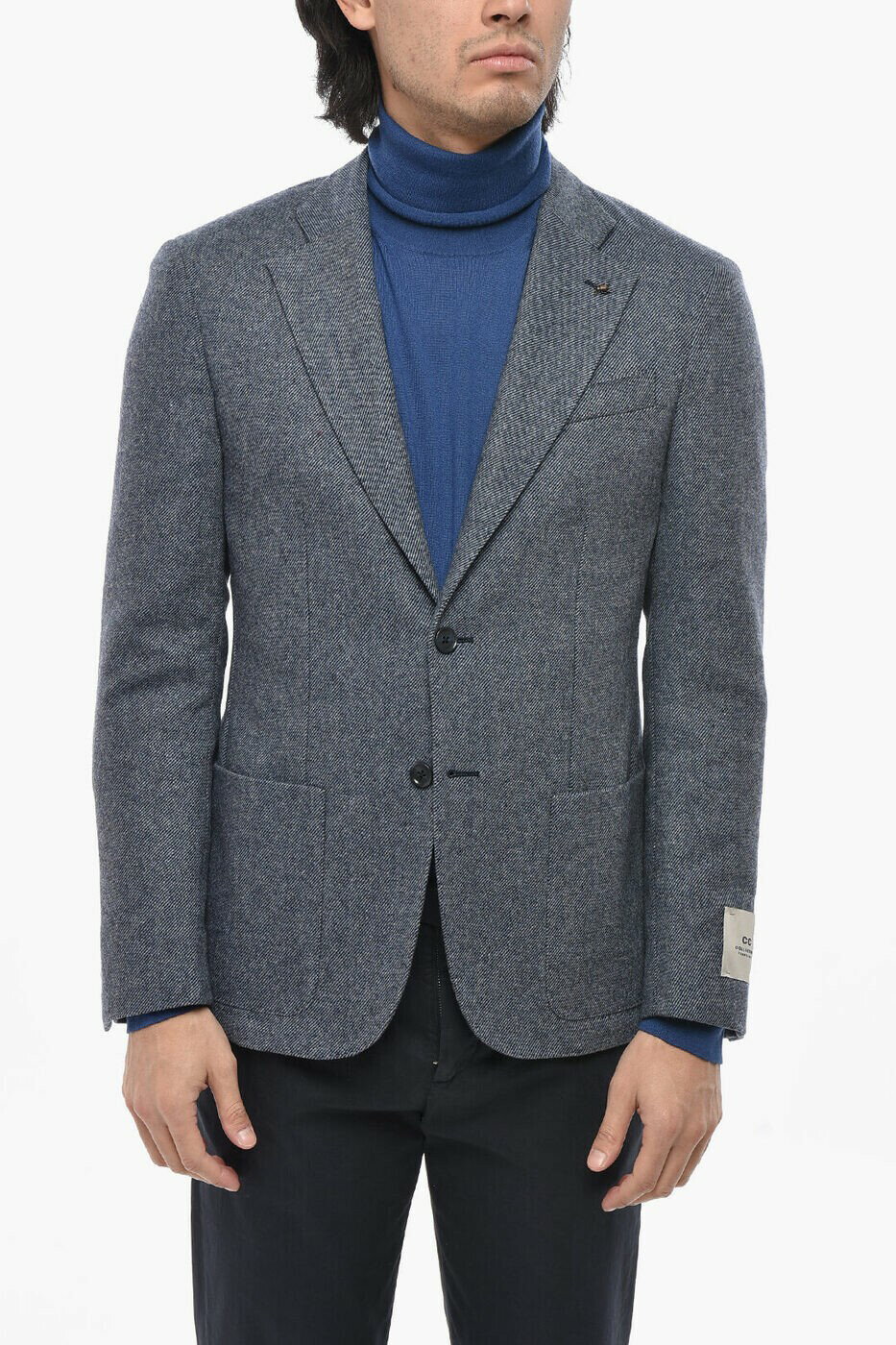 ����ͥꥢ���� CORNELIANI �ܥ�С����㥱�å� ���㥱�å� ��� �֥롼 Bomber jackets 26XZ44 2666344 005 ���� ...