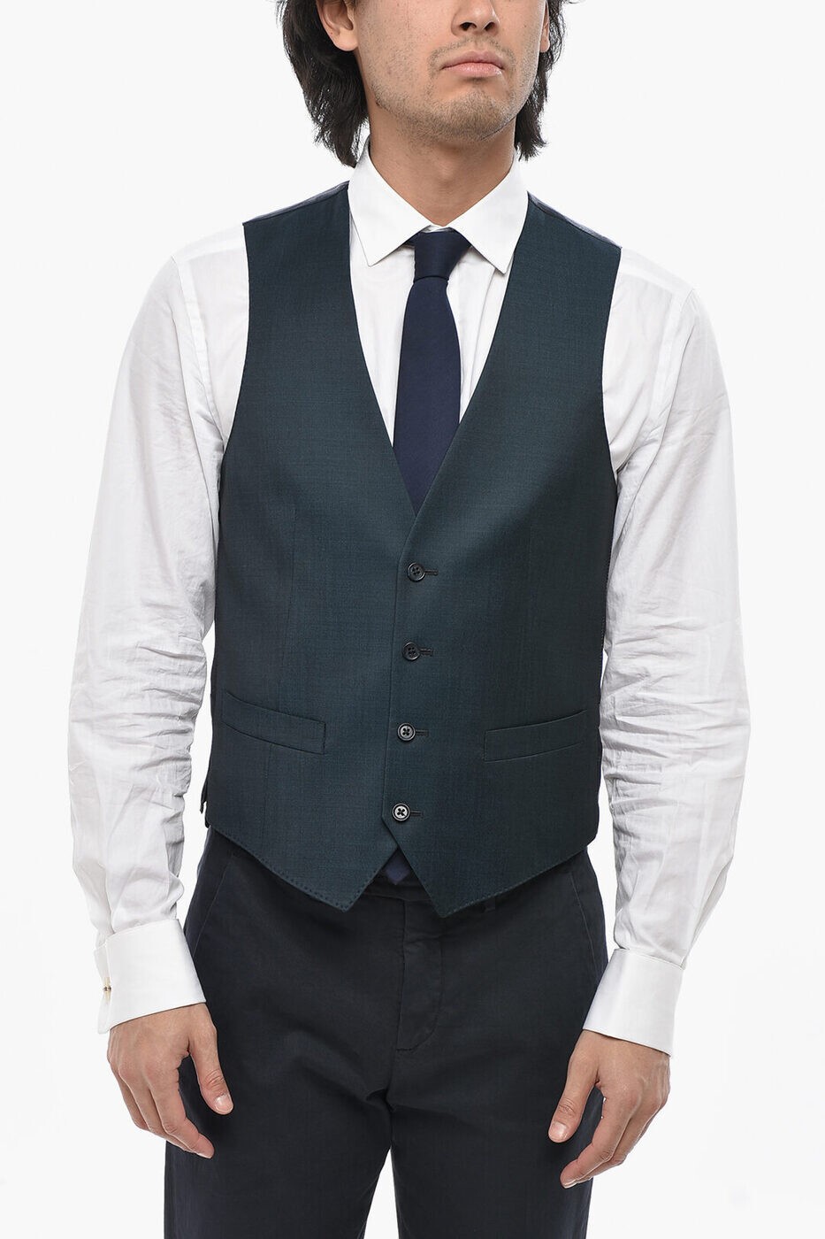 ����ͥꥢ���� CORNELIANI �������ȥ����� �٥��� ��� �֥롼 Waistcoats 2507158 8Z7292 012 ���� ����̵�� ��å�...