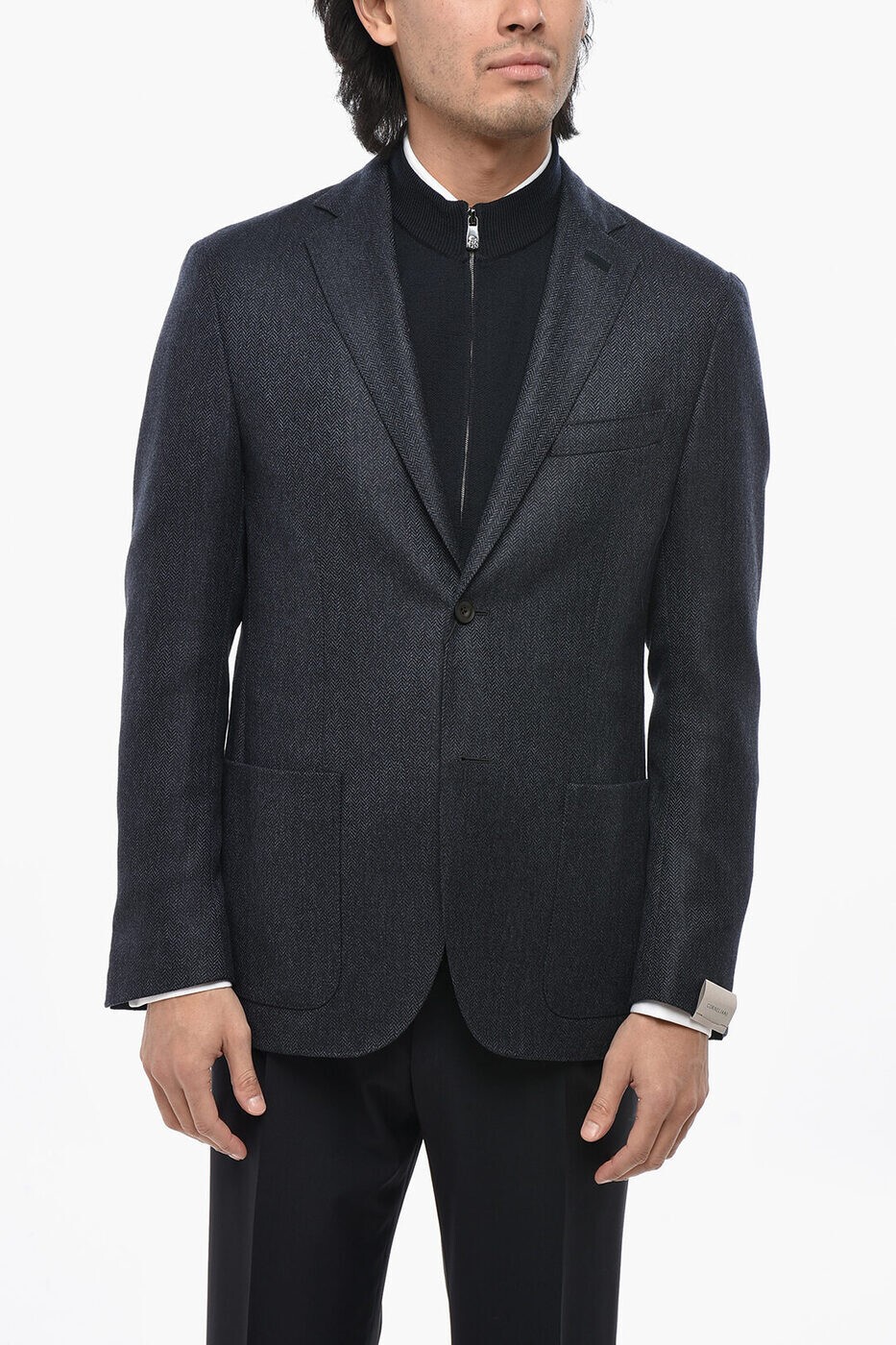 ����ͥꥢ���� CORNELIANI �ܥ�С����㥱�å� ���㥱�å� ��� �֥롼 Bomber jackets 94X528 9416220 001 ���� ...
