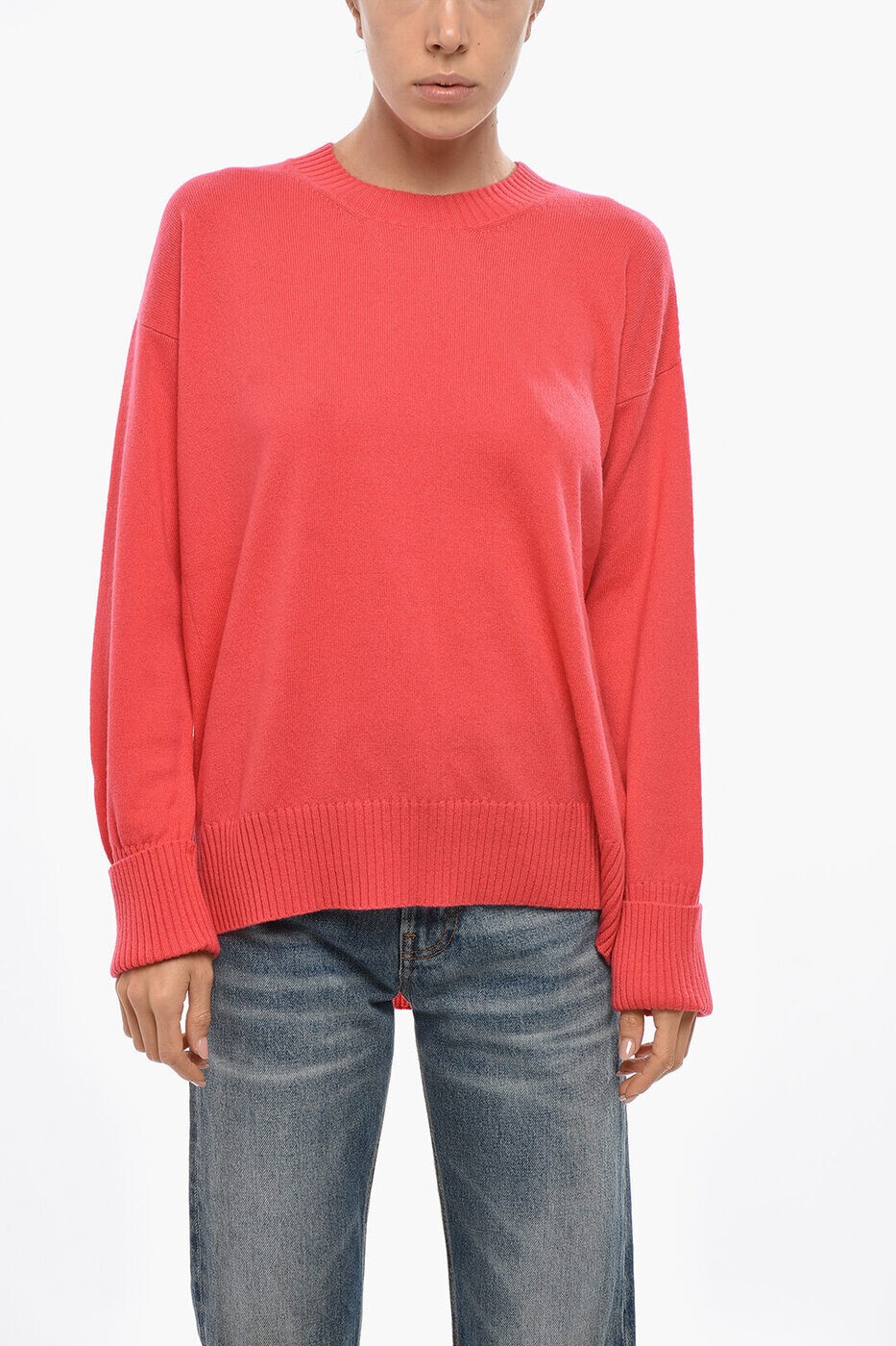 �ޡ��� MALO ���롼�ͥå������ѡ� �˥åȥ����� ��ǥ����� �ԥ� Crew neck jumpers DXA002 F1C02 E2718 ���� ����...