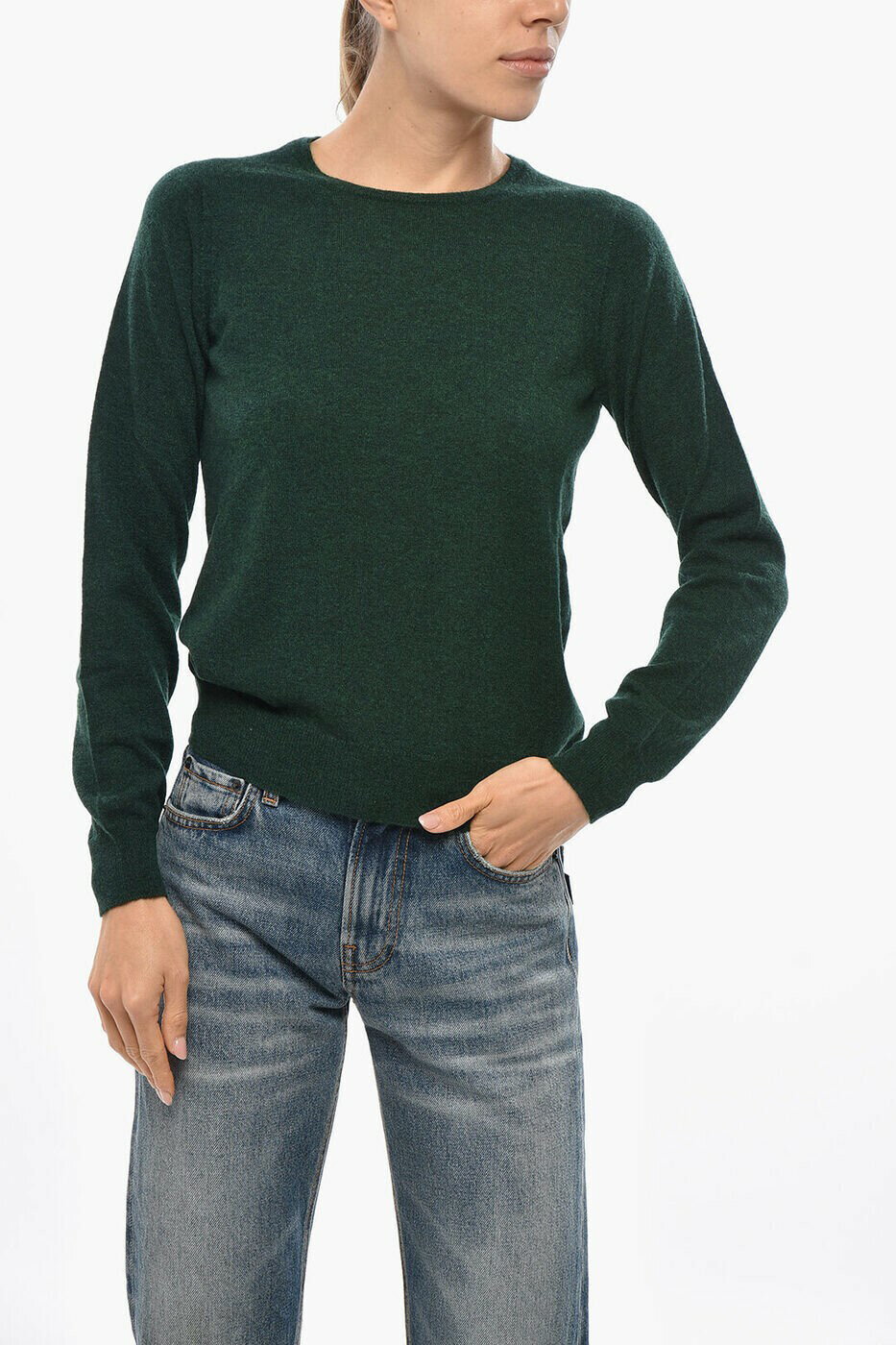 マーロ MALO クルーネックジャンパー ニットウェア レディース グリーン Crew neck jumpers DXA193 F1K34 E1206 関税 送料無料 ラッピング無料 2026AW dk
