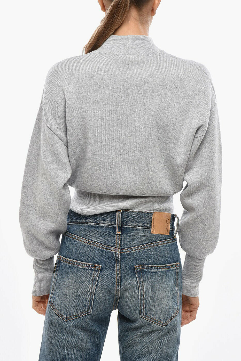 �ޡ��� MALO ���롼�ͥå������ѡ� �˥åȥ����� ��ǥ����� ���졼 Crew neck jumpers DXC176 F1L27 E3295 ���� ����̵�� ��åԥ�̵�� 2026AW dk