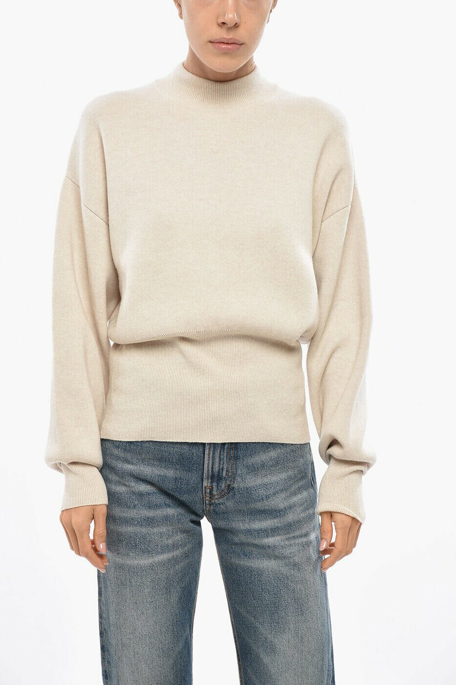 �ޡ��� MALO ���롼�ͥå������ѡ� �˥åȥ����� ��ǥ����� �١����� Crew neck jumpers DXC176 F1L27 E3411 ���� ��...