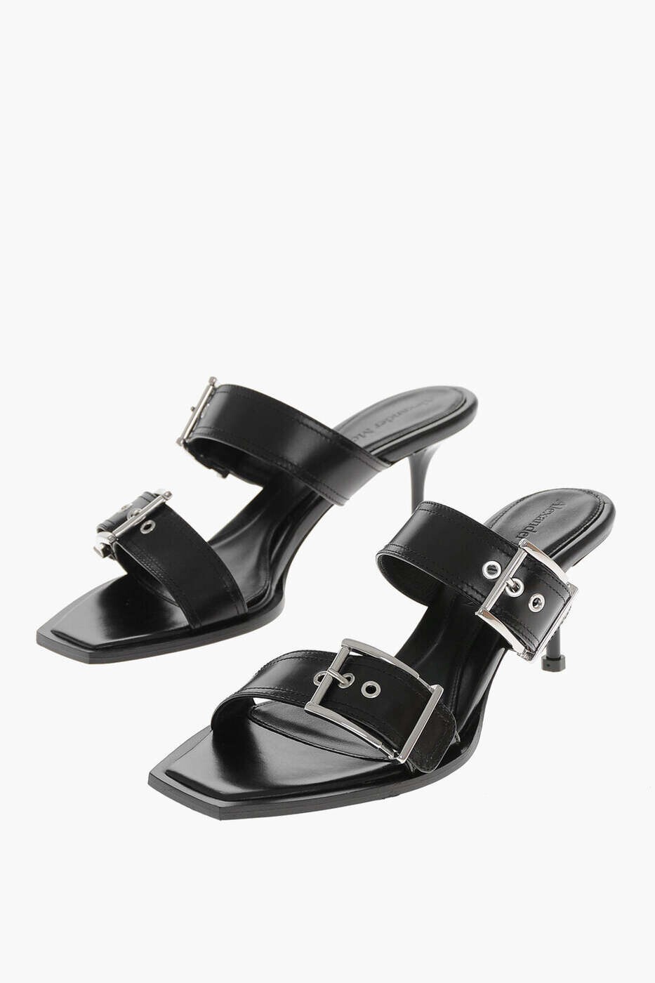 アレキサンダー マックイーン ALEXANDER MCQUEEN サンダル レディース ブラック Sandals 709991WHSWD1081 関税 送料無料 2026SS dk