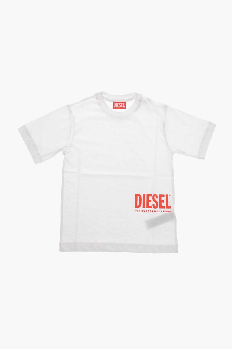 樂天商城 - ディーゼル DIESEL ロングスリーブTシャツ Tシャツ ボーイズ ホワイト Long sleeve t-shirts J02283 0CATM K100 関税 送料無料 dk