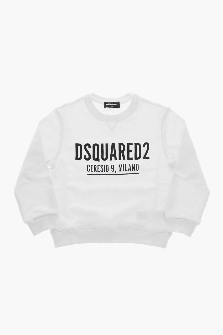 Other - ディースクエアード DSQUARED2 クルーネックスウェットシャツ トレーナー ボーイズ ブラック Crew neck sweatshirts DQ1094 D002Y DQ100 関税 送料無料 dk