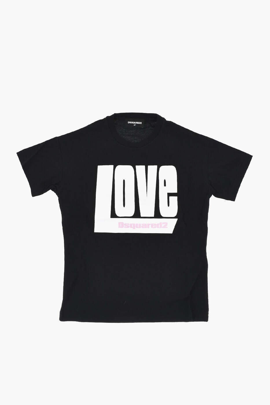 Rakuten - ディースクエアード DSQUARED2 ロングスリーブTシャツ Tシャツ ガールズ ブラック Long sleeve t-shirts DQ1956 D004G DQ900 関税 送料無料 dk