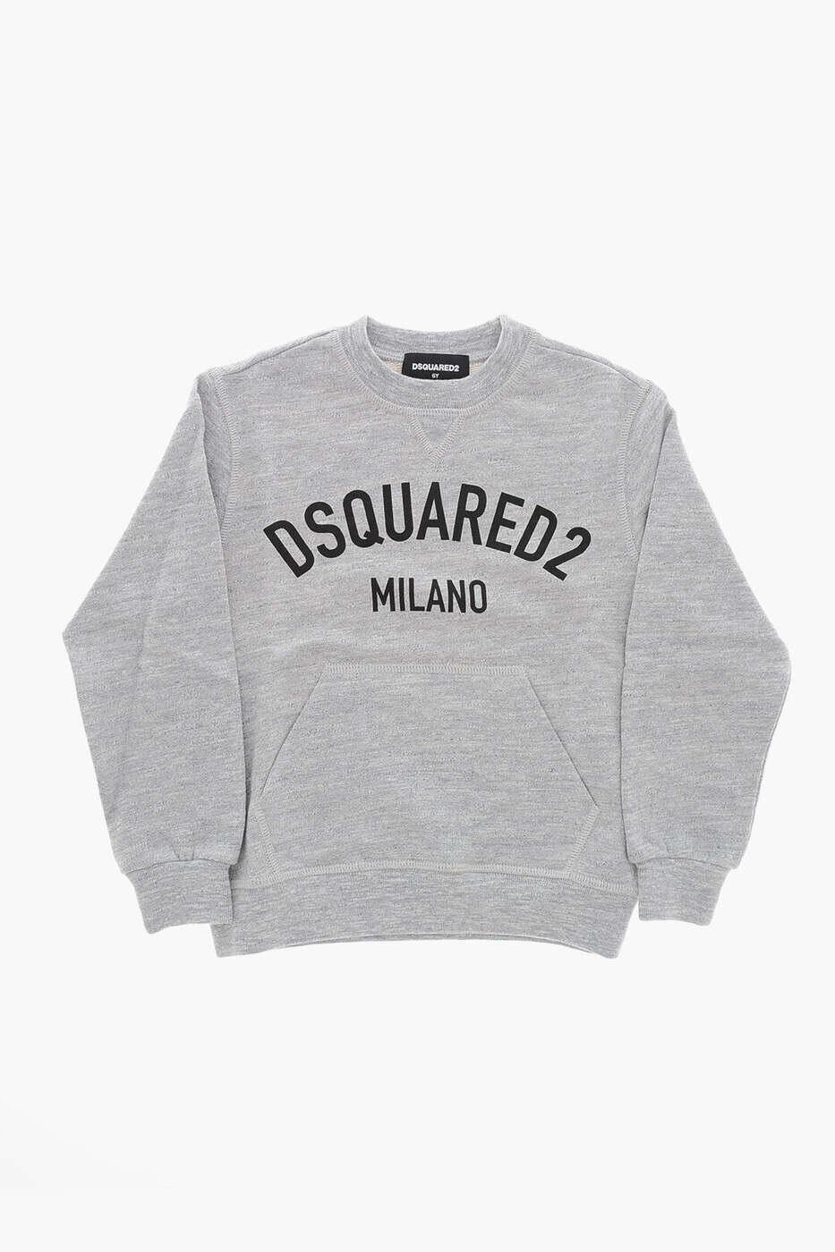 樂天商城 - ディースクエアード DSQUARED2 クルーネックスウェットシャツ トレーナー ボーイズ グレー Crew neck sweatshirts DQ1963 D00V0 DQ911 関税 送料無料 dk