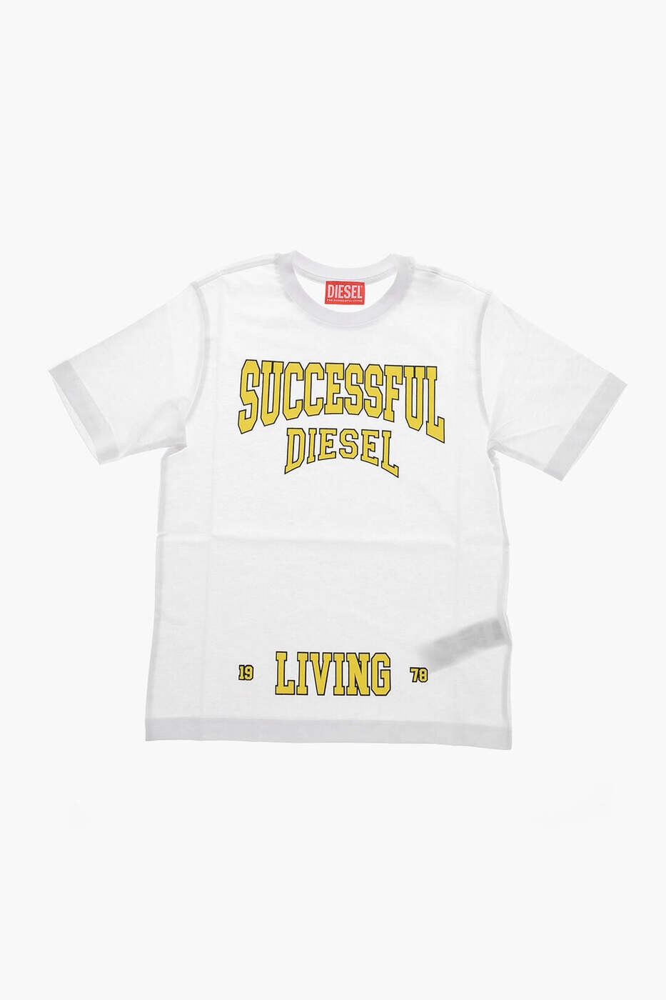 樂天商城 - ディーゼル DIESEL ロングスリーブTシャツ Tシャツ ボーイズ ホワイト Long sleeve t-shirts J02188 KYAUN K100 関税 送料無料 dk