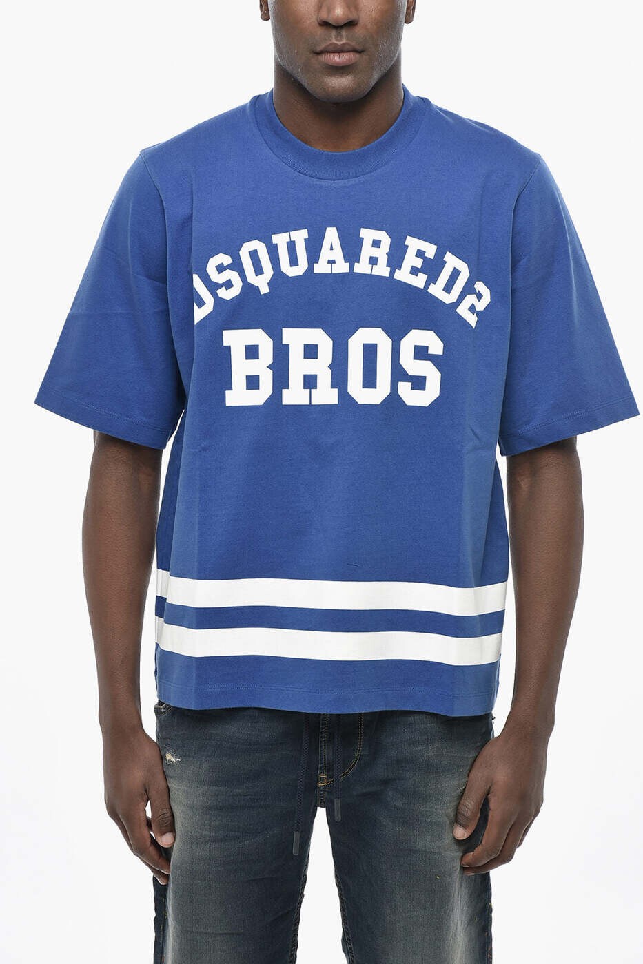 樂天商城 - ディースクエアード DSQUARED2 Tシャツ メンズ ブルー T-shirts S71GD1550 S23851 458 関税 送料無料 dk