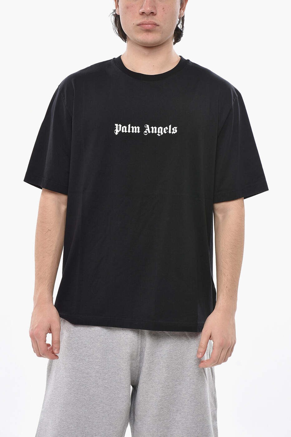 Rakuten - パーム エンジェルス PALM ANGELS Tシャツ メンズ ブラック T-shirts PMAA089S24JER0021001 関税 送料無料 dk