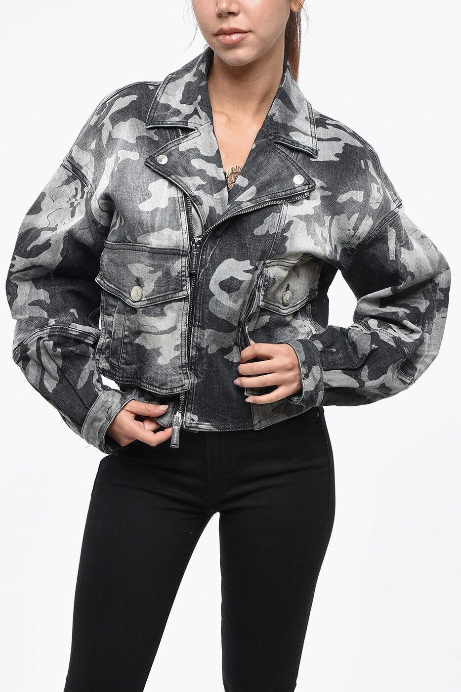 �ǥ��������������� DSQUARED2 �ܥ�С����㥱�å� ���㥱�å� ��ǥ����� ���졼 Bomber jackets S75AM1000S30357900 ...