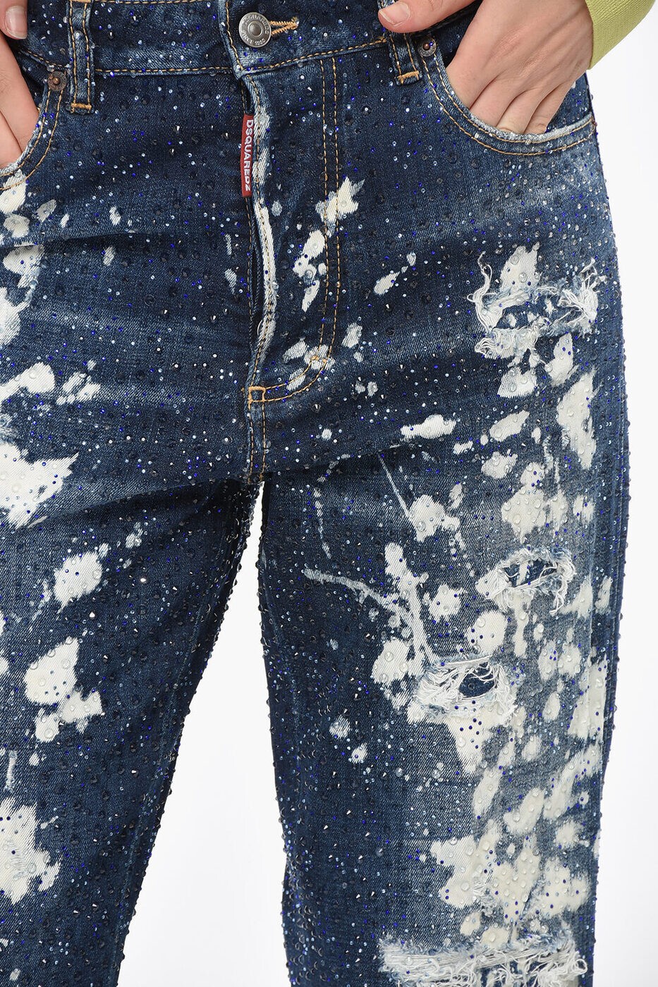�ǥ��������������� DSQUARED2 �쥮��顼�ե��åȥ����� �ǥ˥� ��ǥ����� �֥롼 Regular fit jeans S75LB0829S30664470 ���� ����̵�� ��åԥ�̵�� 2026AW dk
