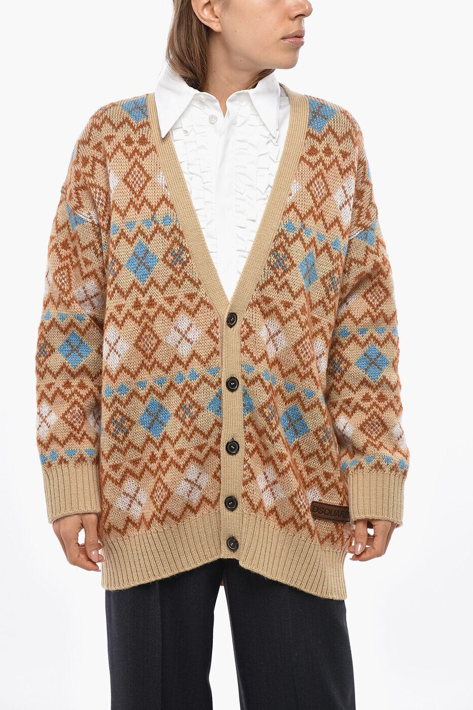 �ǥ��������������� DSQUARED2 �������� �˥åȥ����� ��ǥ����� �ޥ�����顼 Knitwear S72HA1154S18363961 ���� ����̵��...