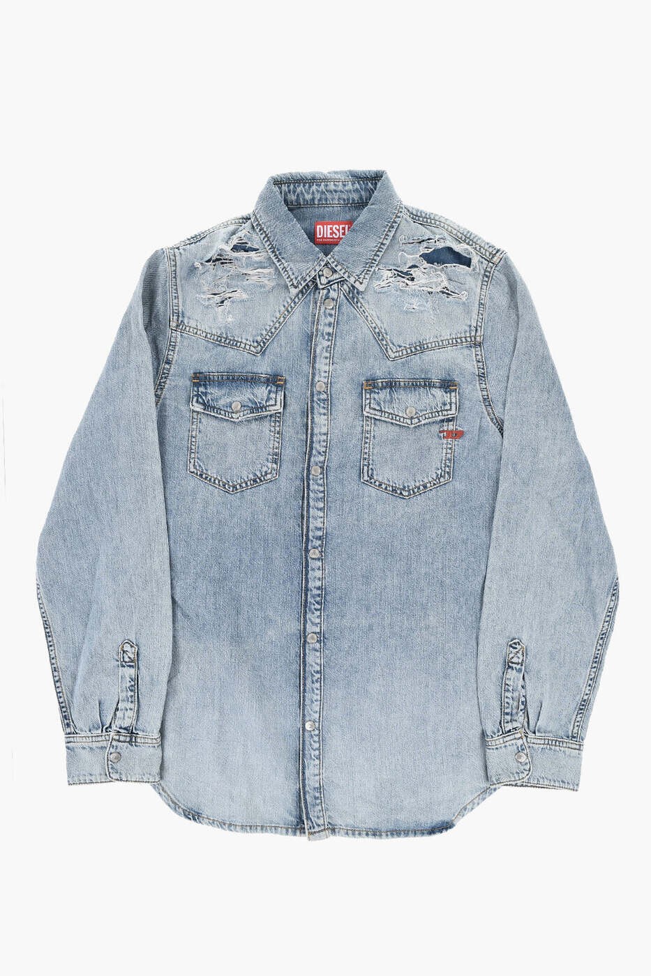 樂天商城 - ディーゼル DIESEL レギュラーフィットジーンズ デニム ボーイズ ブルー Regular fit jeans J01730 KXBGL K01 関税 送料無料 dk