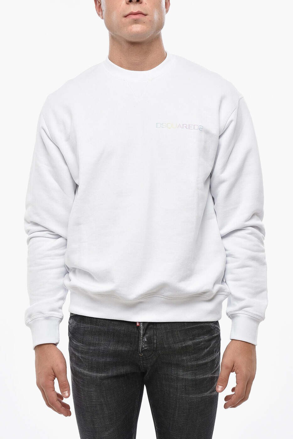 Collaboration - ディースクエアード DSQUARED2 スウェットシャツ トレーナー メンズ ホワイト Sweatshirts S71GU0660 S25551 100 関税 送料無料 dk