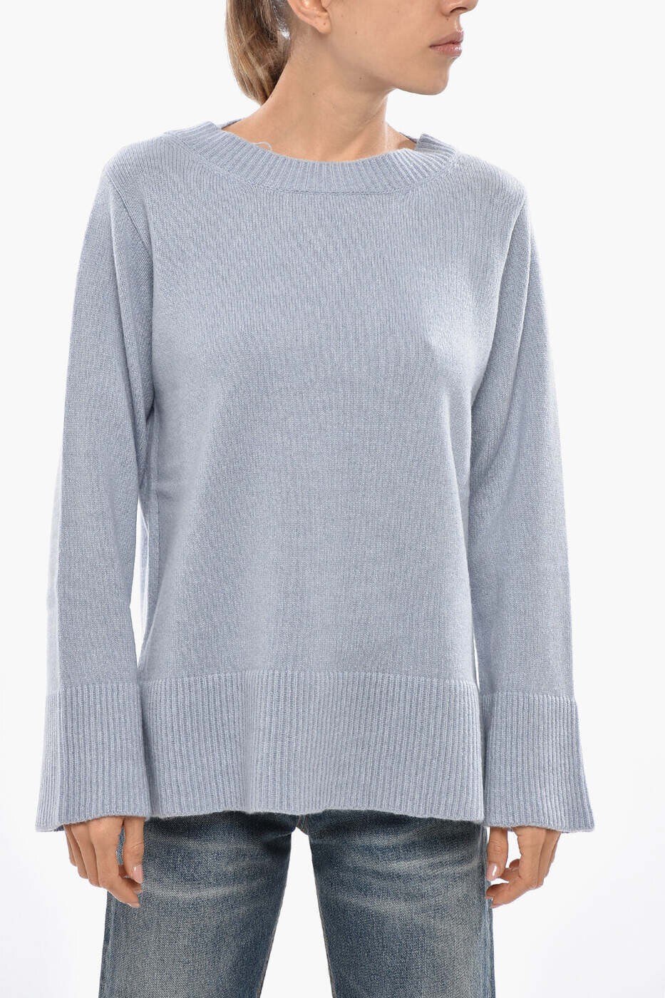 樂天商城 - マーロ MALO セーター ニットウェア レディース ブルー Knitwear DXA253 F1B94 E2558 関税 送料無料 dk