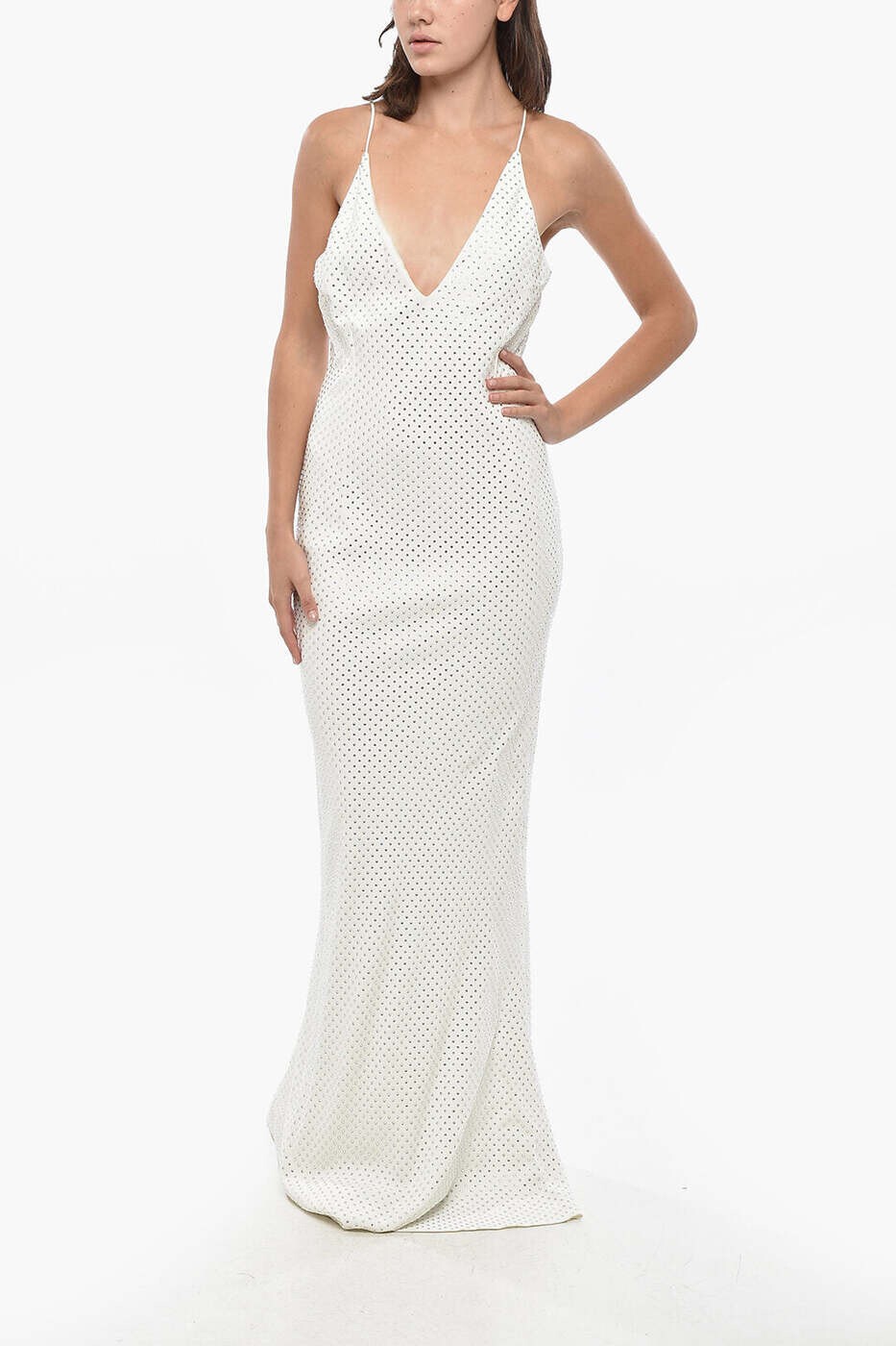 アレッサンドラ リッチ ALESSANDRA RICH ワンピース ドレス レディース ホワイト Dresses FABX3843 F2464 0822 関税 送料無料 dk