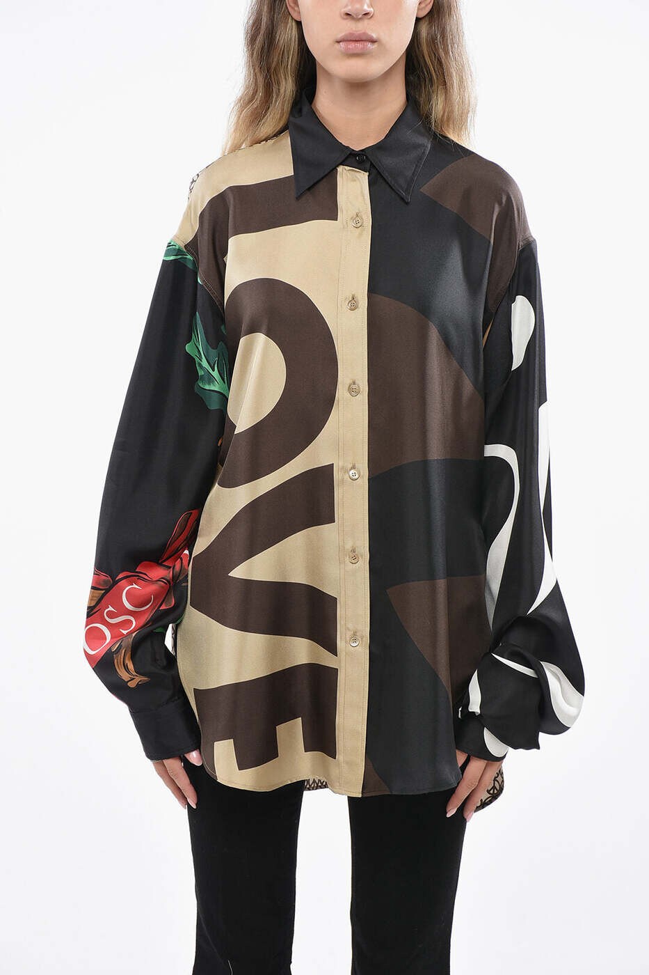 モスキーノ MOSCHINO シャツ レディース ブラウン Casual shirts A0217 5460 1888 関税 送料無料 2026AW dk