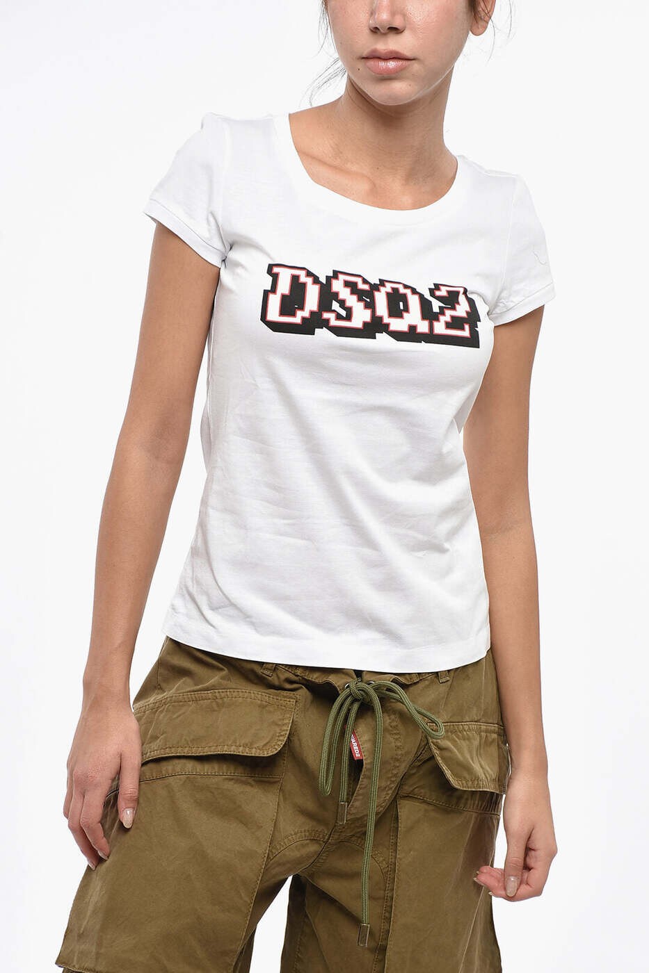 Rakuten - ディースクエアード DSQUARED2 ポロシャツ Tシャツ レディース ホワイト T-shirts and polo shirts S75GD0375S23009100 関税 送料無料 dk