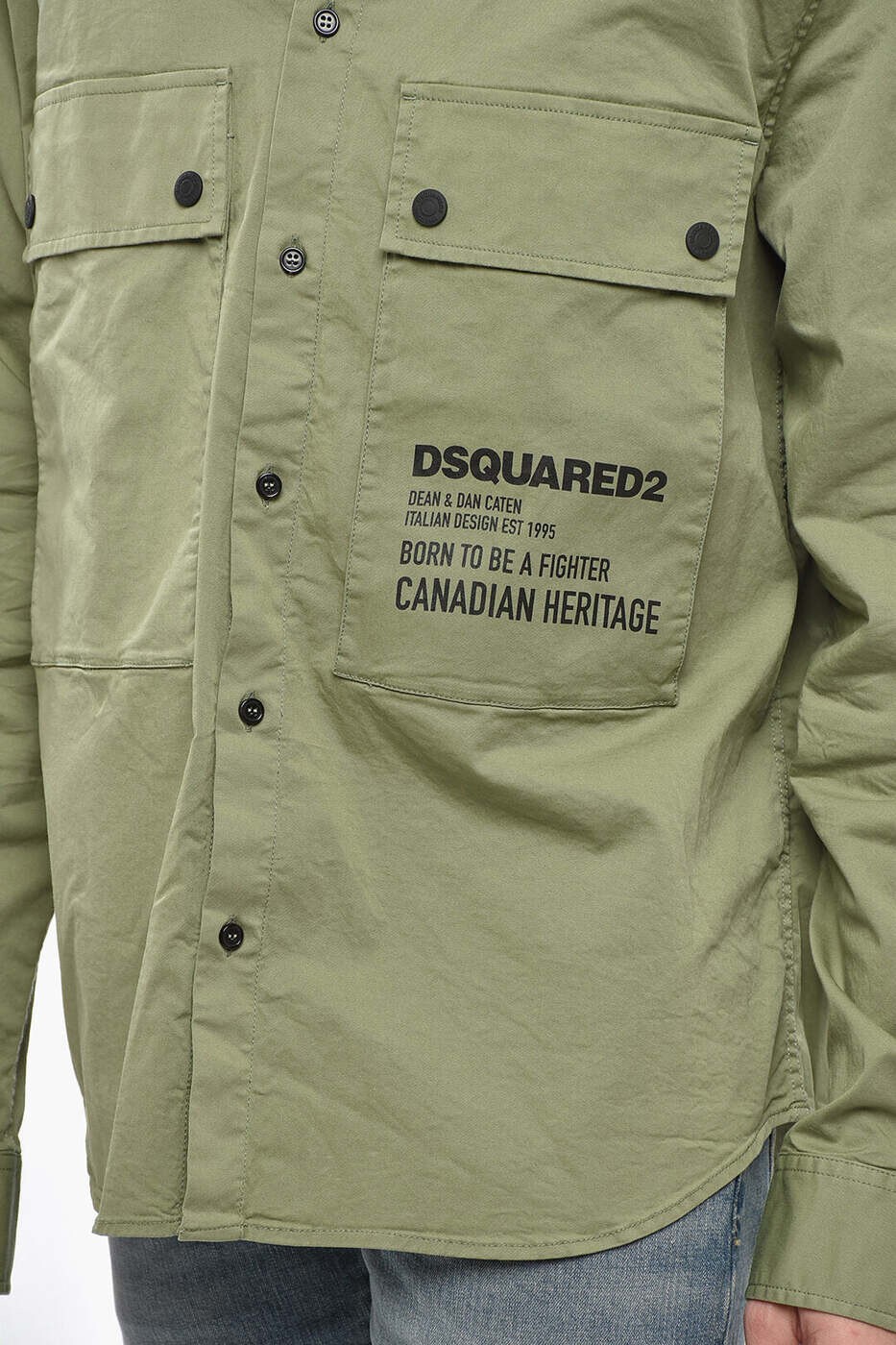 ディースクエアード DSQUARED2 シャツ メンズ グリーン Shirts S71DM0645S35175702 関税 送料無料 dk