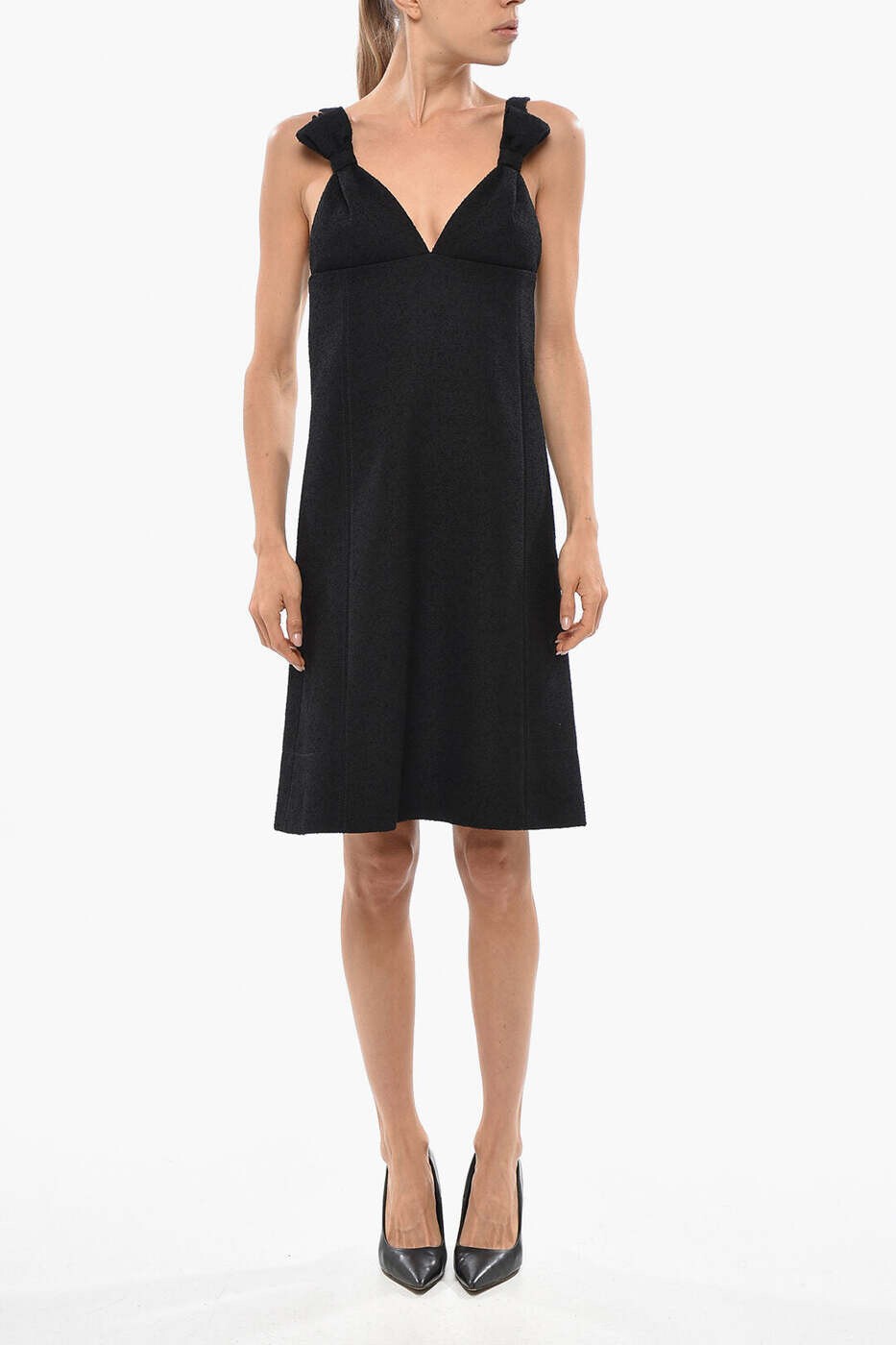 ディオール CHRISTIAN DIOR ワンピース ドレス レディース ブラック Dresses 451R15A1761 9000 関税 送料無料 dk