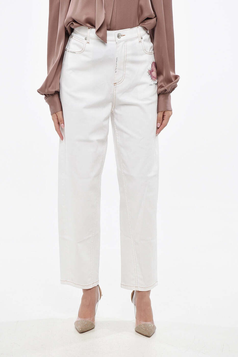 樂天商城 - マルニ MARNI ズボン パンツ レディース ホワイト Trousers PAJD0470SXUTC341 00W01 関税 送料無料 dk