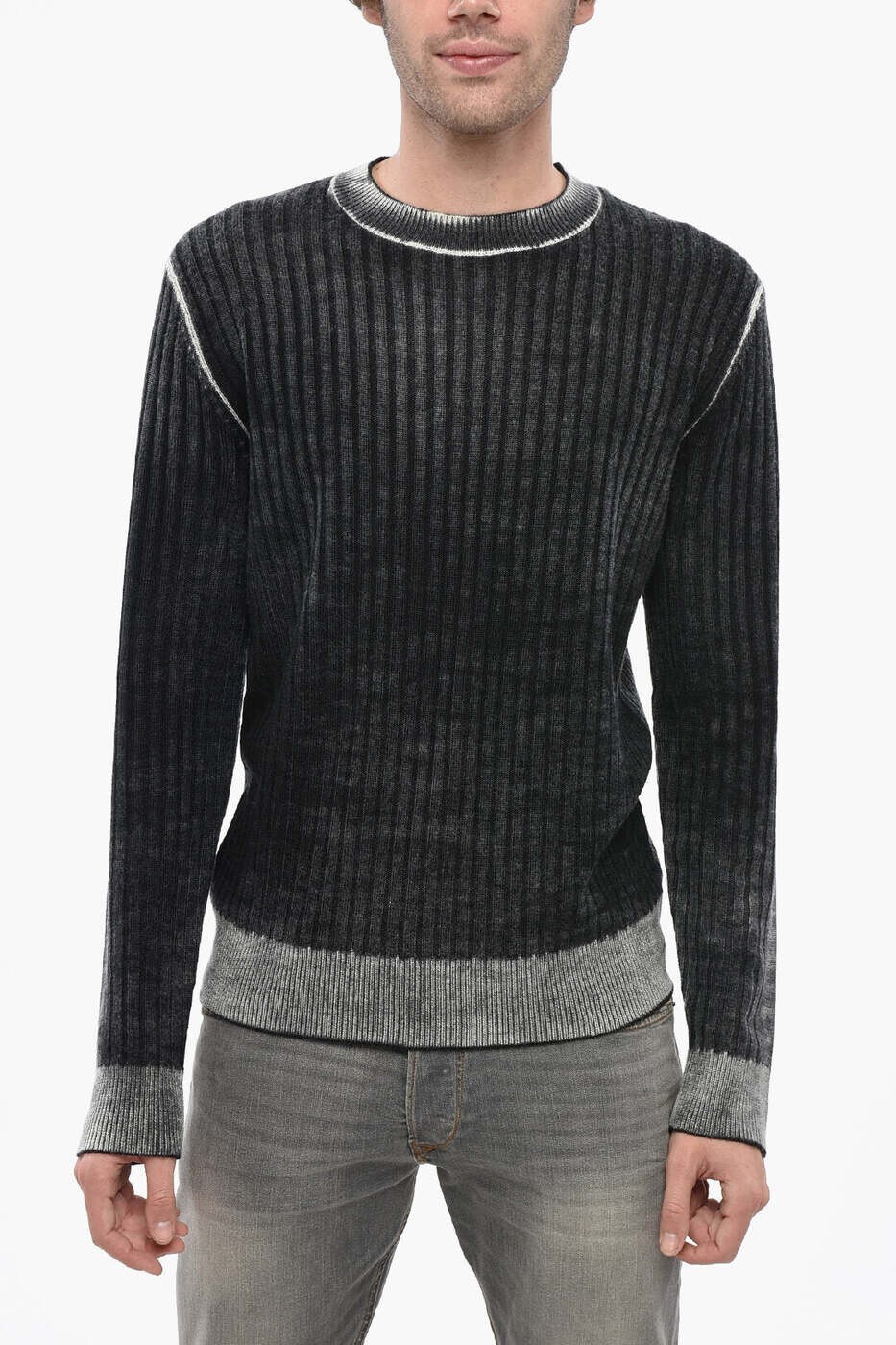 Rakuten - ディーゼル DIESEL セーター ニットウェア メンズ ブラック Knitwear A09474 0NHAH 1AB 関税 送料無料 dk