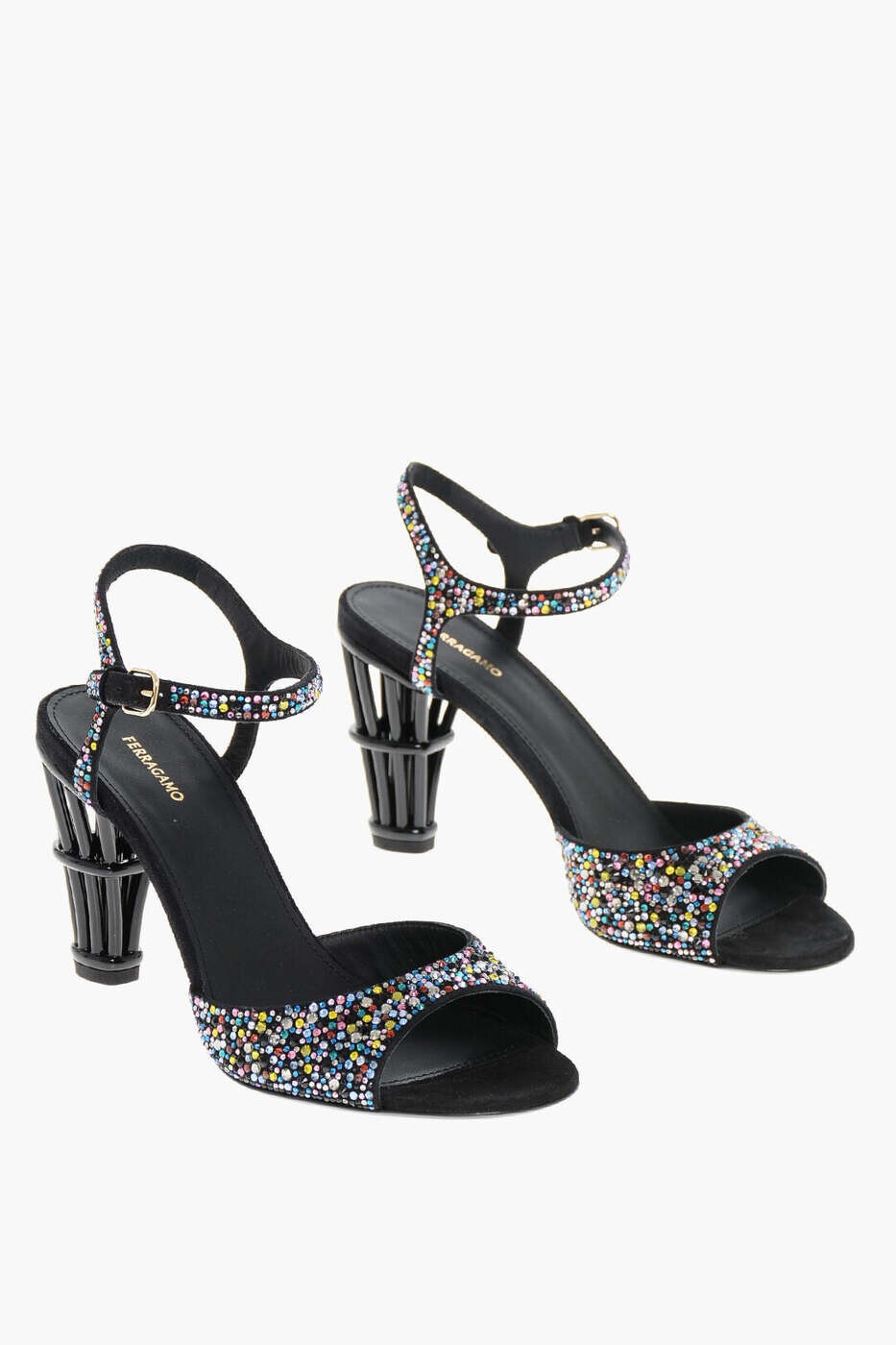 フェラガモ FERRAGAMO サンダル レディース ブラック Sandals 01I8070775183 001MU 関税 送料無料 2026AW dk